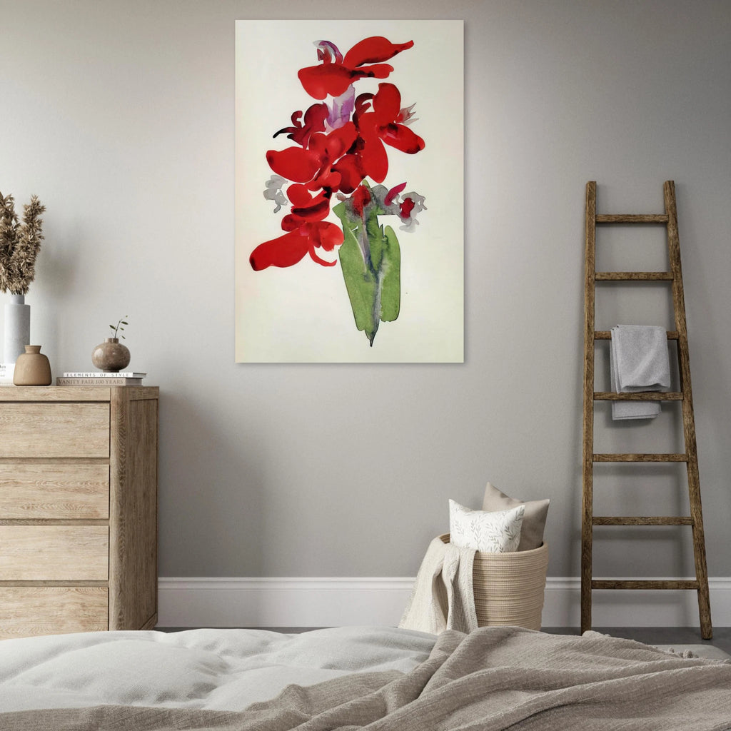 Red Canna Poster | Georgia O'Keeffe Poster | Georgia O Keeffe Prints