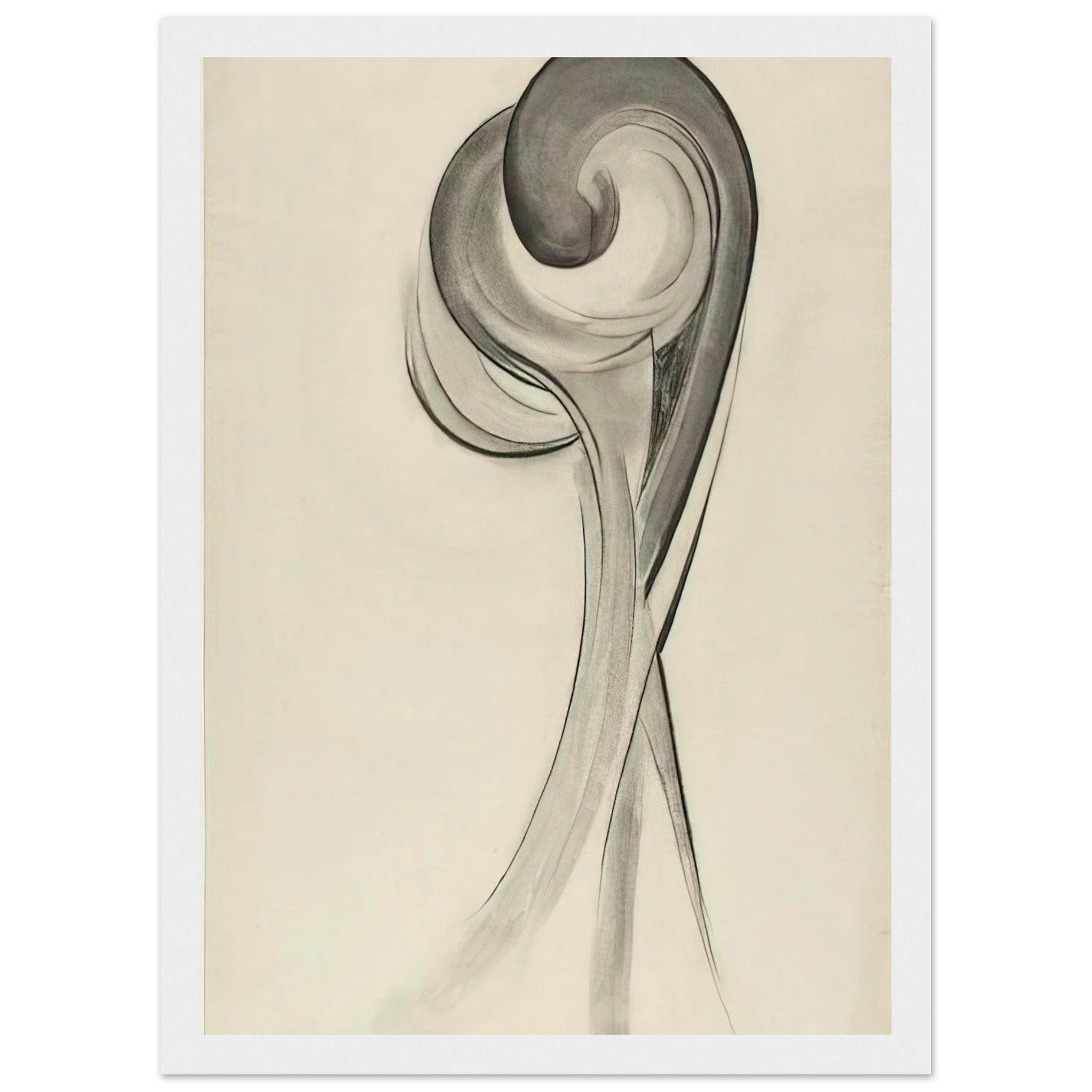 Drawing XII Framed Poster | Georgia O'Keeffe Framed Prints Wall Art | Georgia O Keeffe Prints