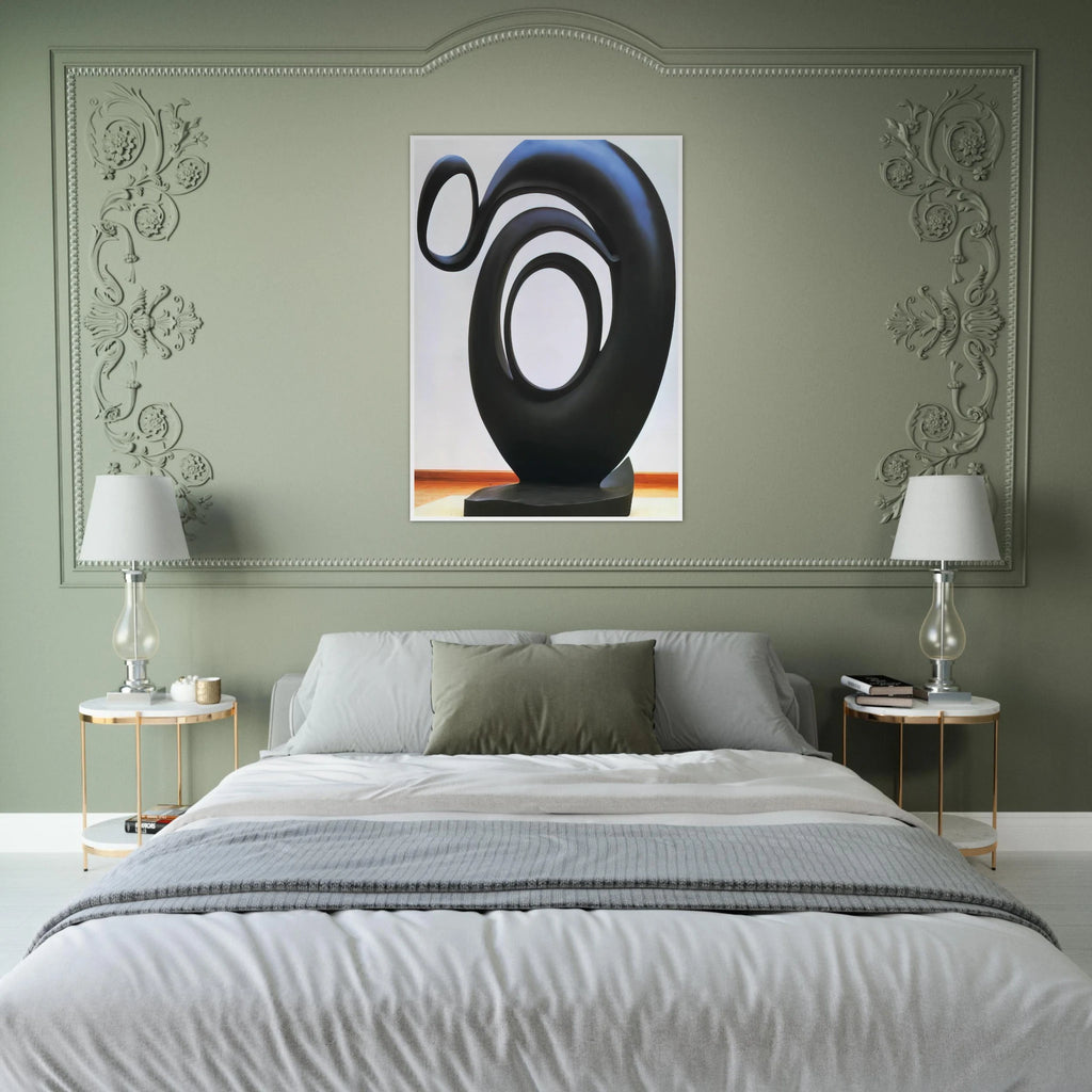 Abstraction Framed Poster | Georgia O'Keeffe Framed Prints Wall Art | Georgia O Keeffe Prints