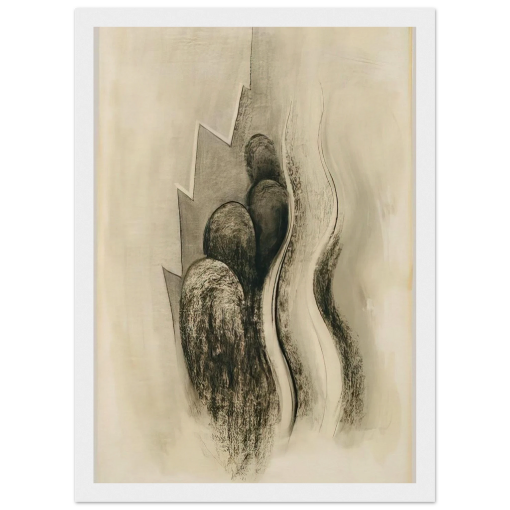 Drawing XIII Framed Poster | Georgia O'Keeffe Framed Prints Wall Art | Georgia O Keeffe Prints