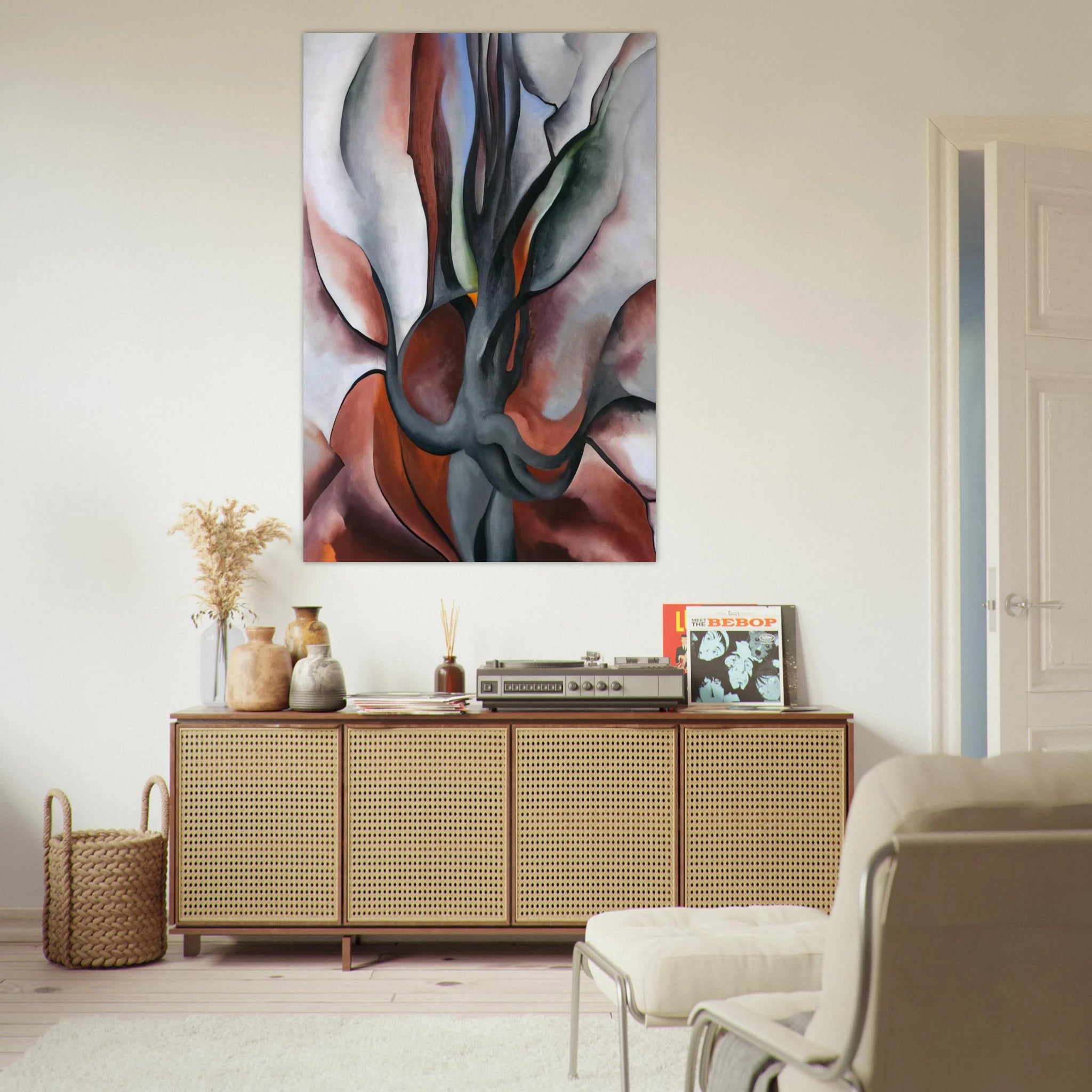 Autumn Trees - The Maple Poster | Georgia O'Keeffe Poster | Georgia O Keeffe Prints