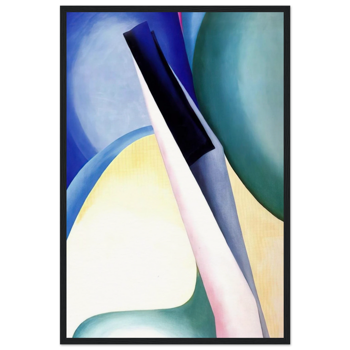 Black Spot No. 2 Framed Poster | Georgia O'Keeffe Framed Prints Wall Art | Georgia O Keeffe Prints