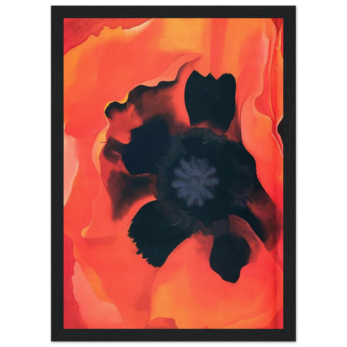 Poppy 2 Framed Poster | Georgia O'Keeffe Framed Prints Wall Art | Georgia O Keeffe Prints
