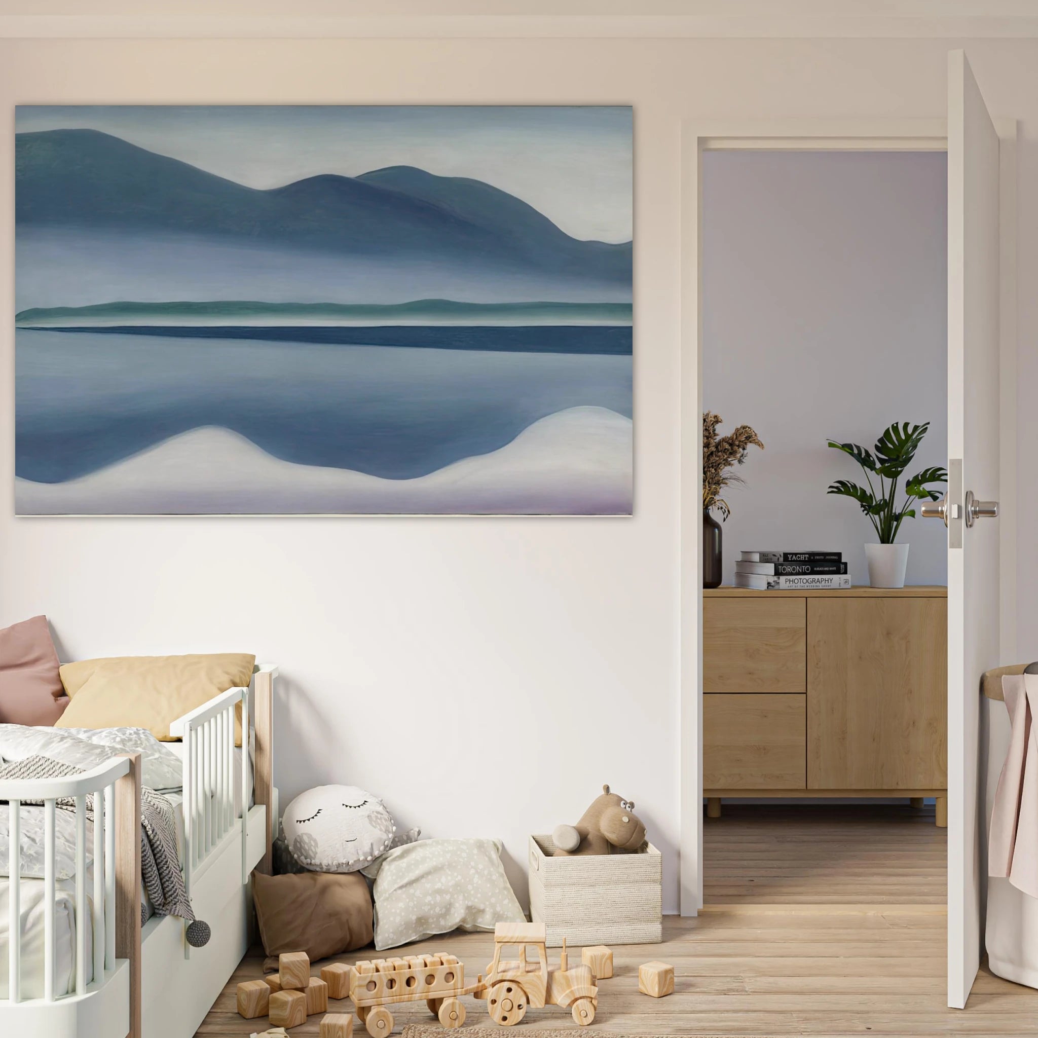 Lake George  formerly Reflection Seascape  Poster | Georgia O'Keeffe Poster | Georgia O Keeffe Prints