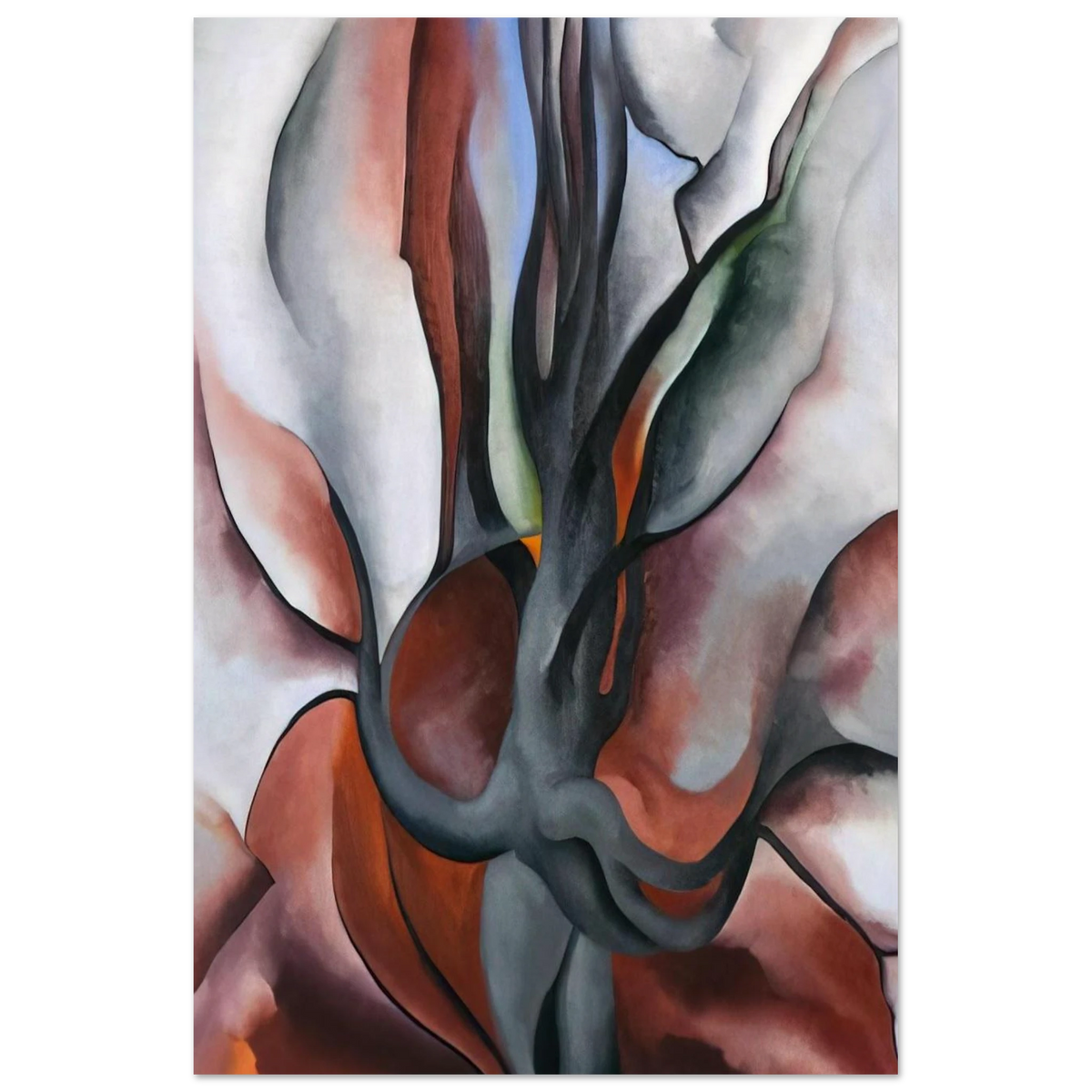 Autumn Trees - The Maple Poster | Georgia O'Keeffe Poster | Georgia O Keeffe Prints