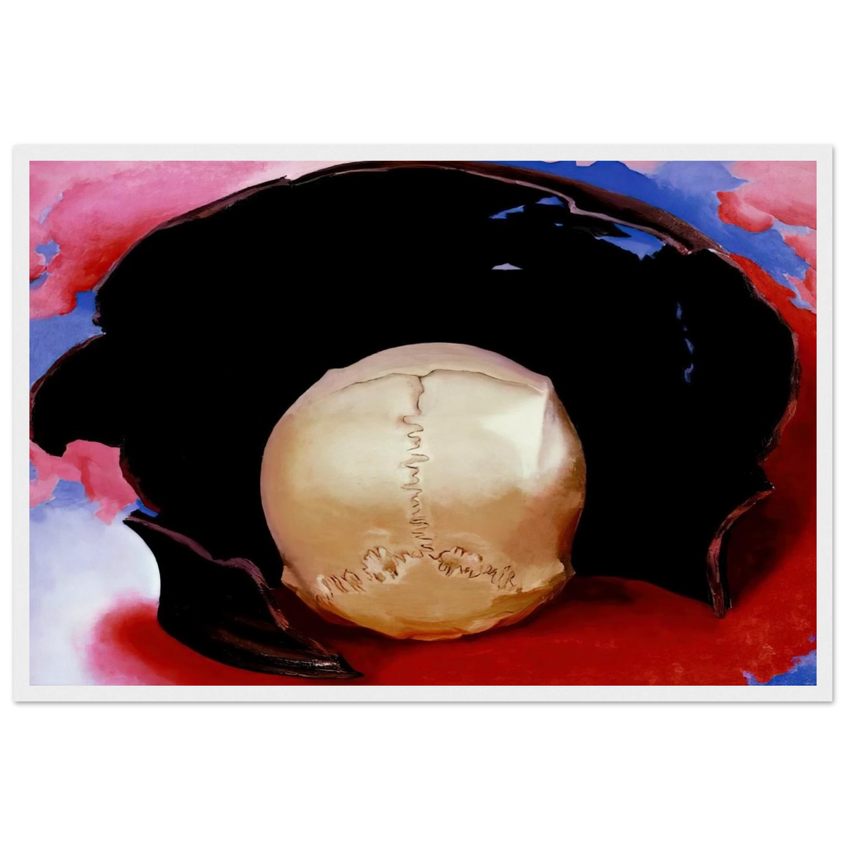 It was a Man and a Pot Framed Poster | Georgia O'Keeffe Framed Prints Wall Art | Georgia O Keeffe Prints