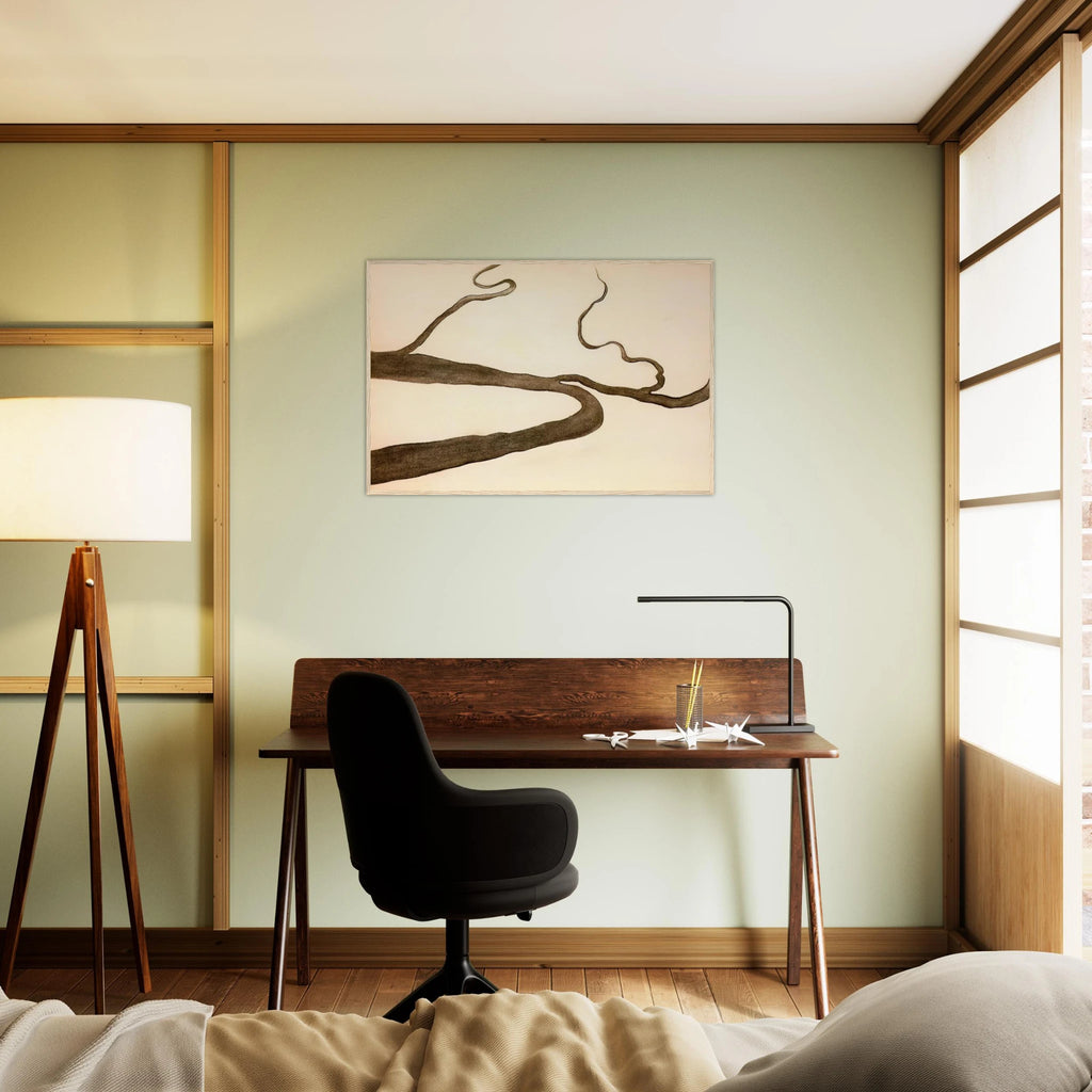 Drawing IX Framed Poster | Georgia O'Keeffe Framed Prints Wall Art | Georgia O Keeffe Prints