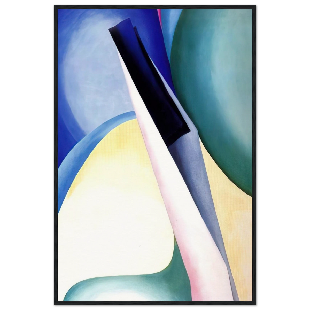 Black Spot No. 2 Framed Poster | Georgia O'Keeffe Framed Prints Wall Art | Georgia O Keeffe Prints
