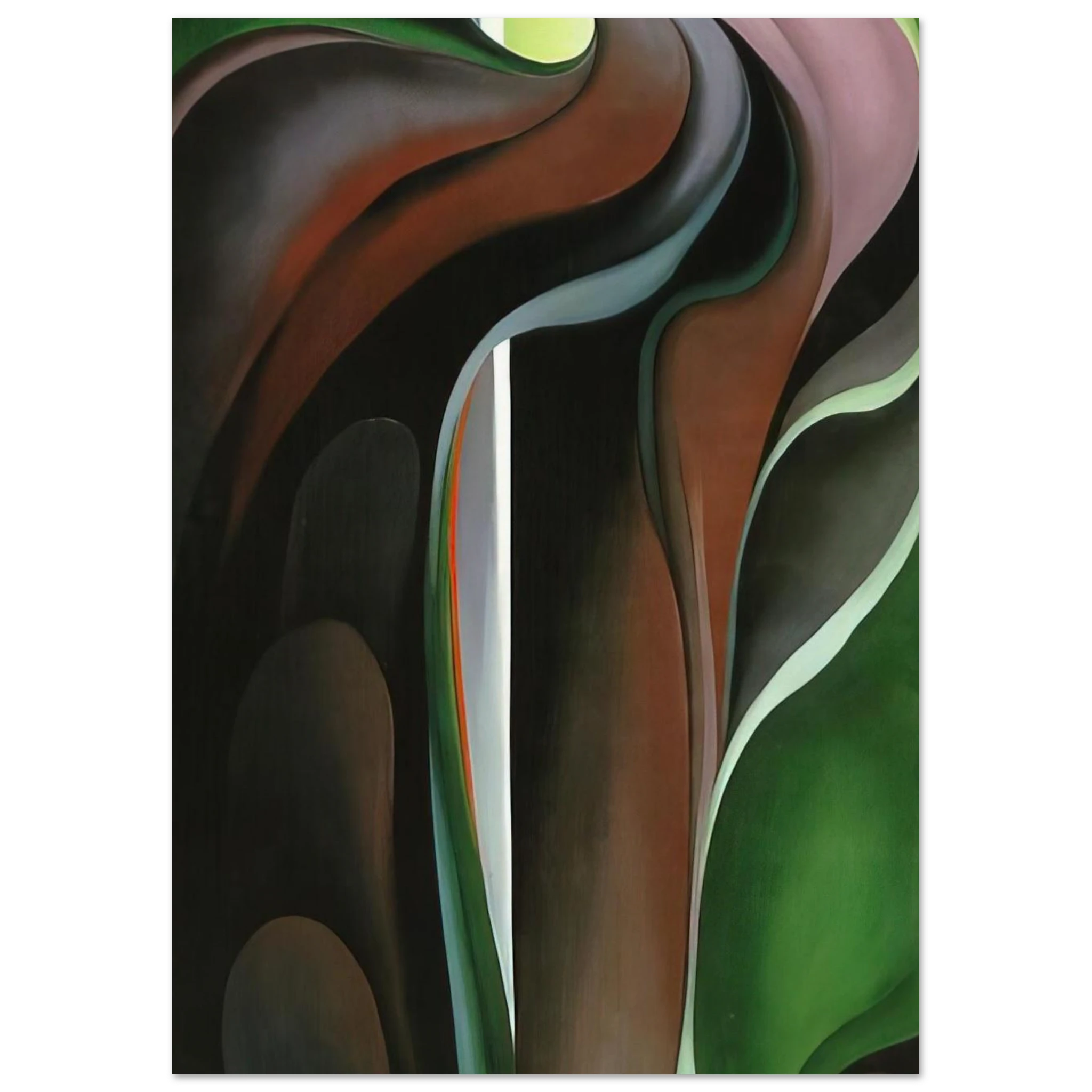 Jack-in-the-Pulpit ?V Poster | Georgia O'Keeffe Poster | Georgia O Keeffe Prints