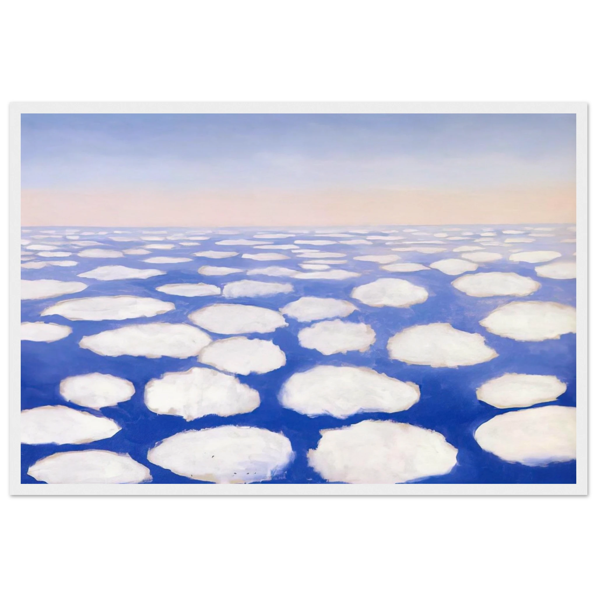 Above the Clouds I Framed Poster | Georgia O'Keeffe Framed Prints Wall Art | Georgia O Keeffe Prints