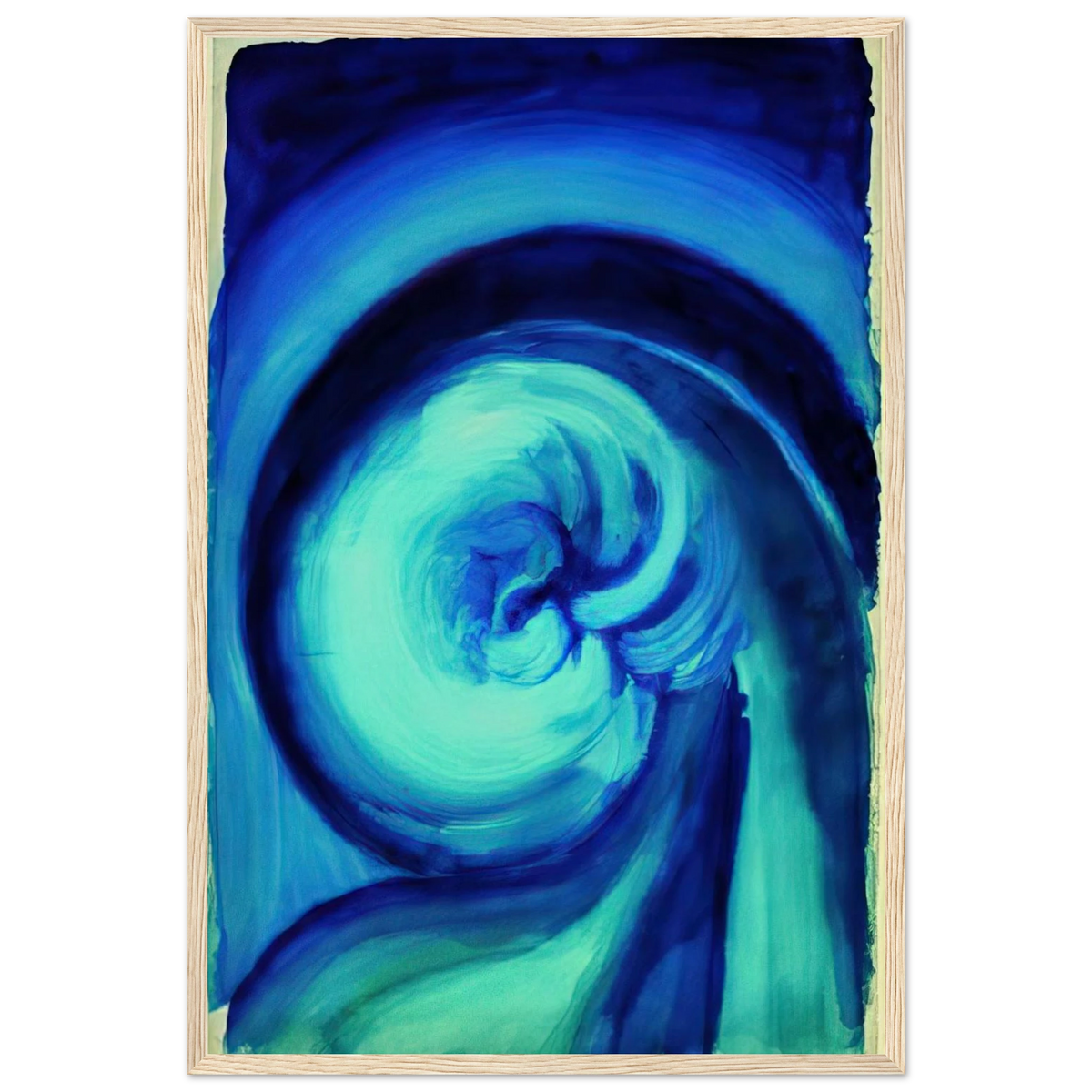 Blue I Framed Poster | Georgia O'Keeffe Framed Prints Wall Art | Georgia O Keeffe Prints