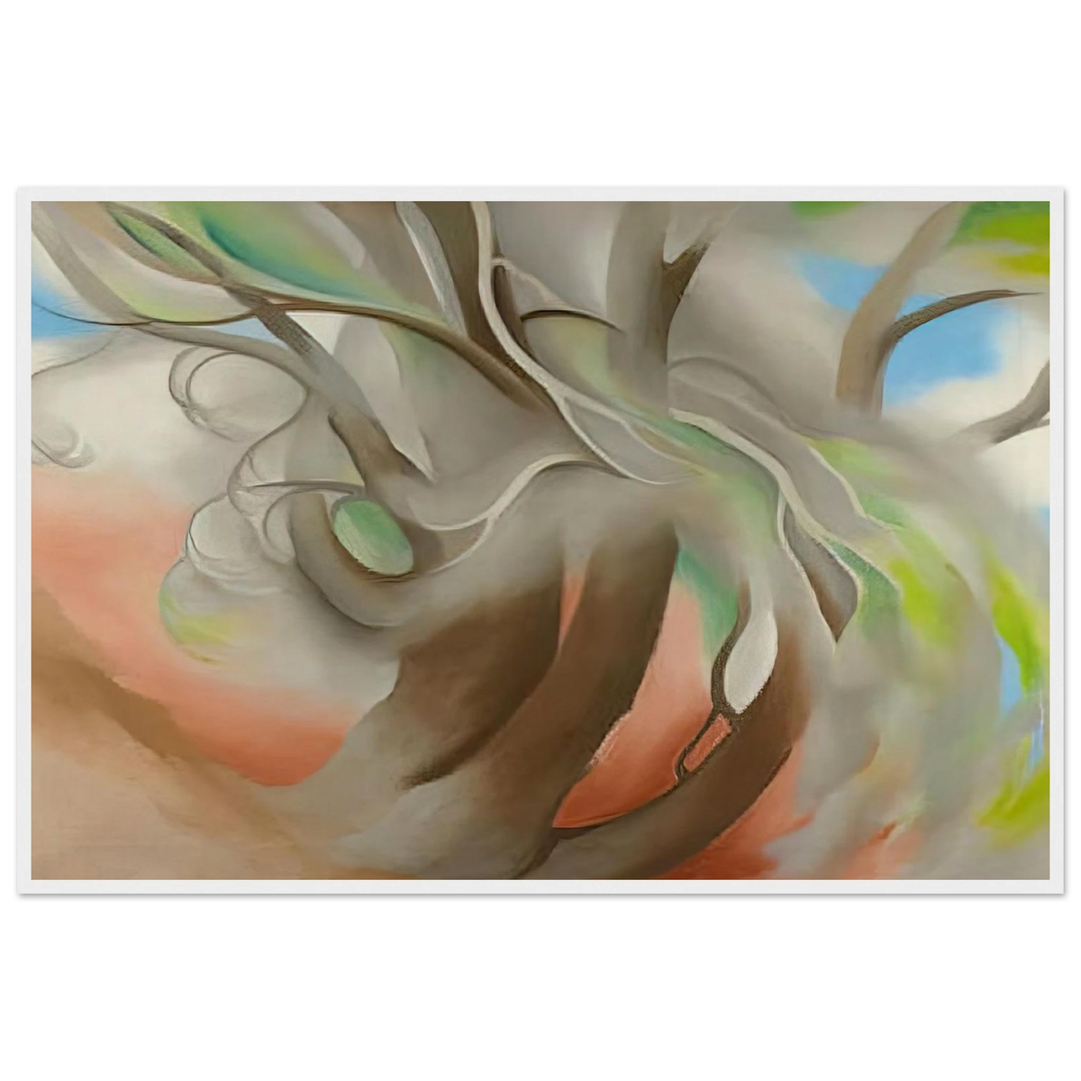 Spring Tree No. II Framed Poster | Georgia O'Keeffe Framed Prints Wall Art | Georgia O Keeffe Prints