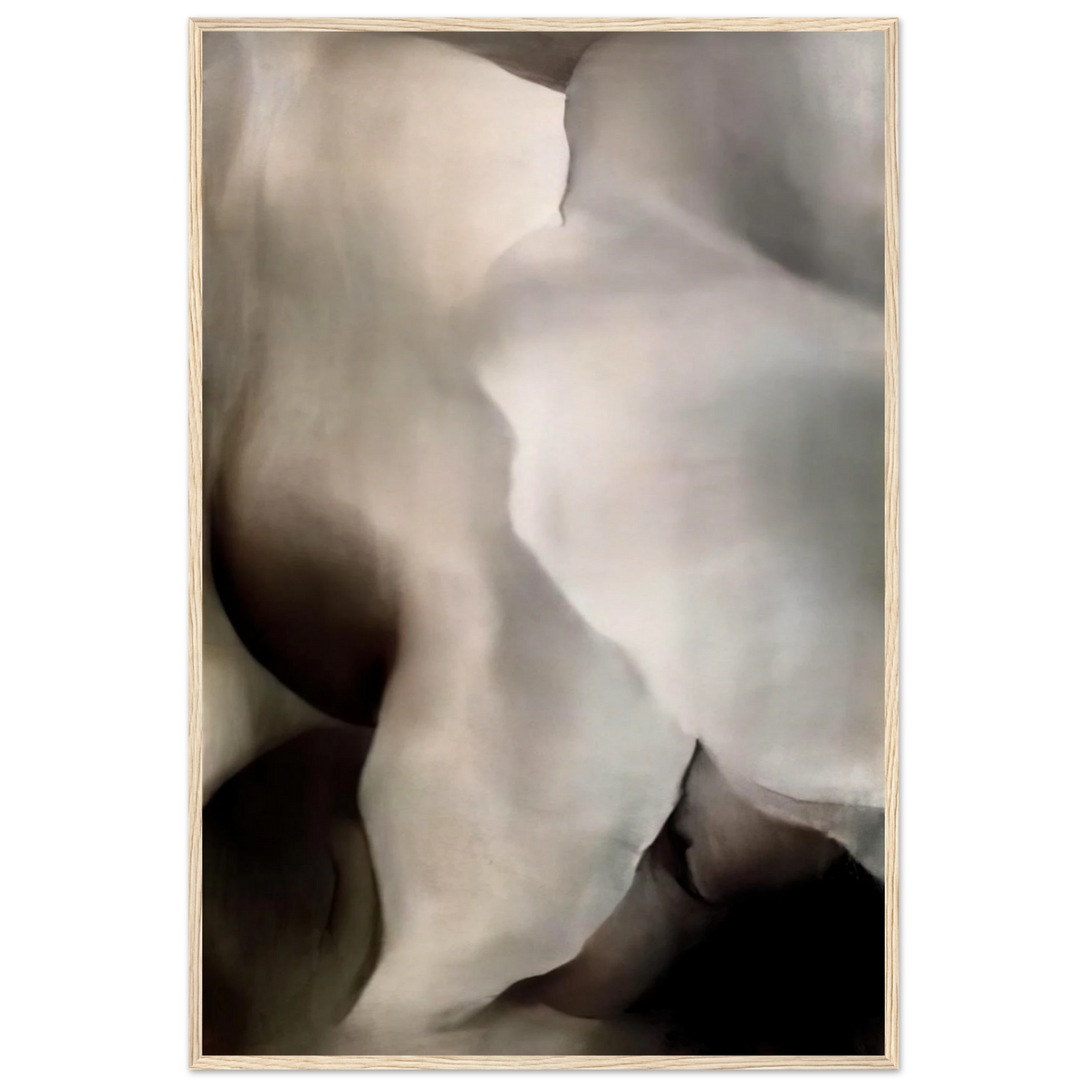 Dark Iris ?3 Framed Poster | Georgia O'Keeffe Framed Prints Wall Art | Georgia O Keeffe Prints