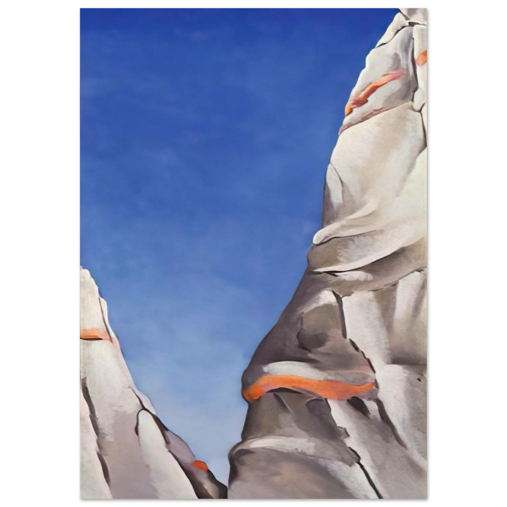 Blue Sky Poster | Georgia O'Keeffe Poster | Georgia O Keeffe Prints
