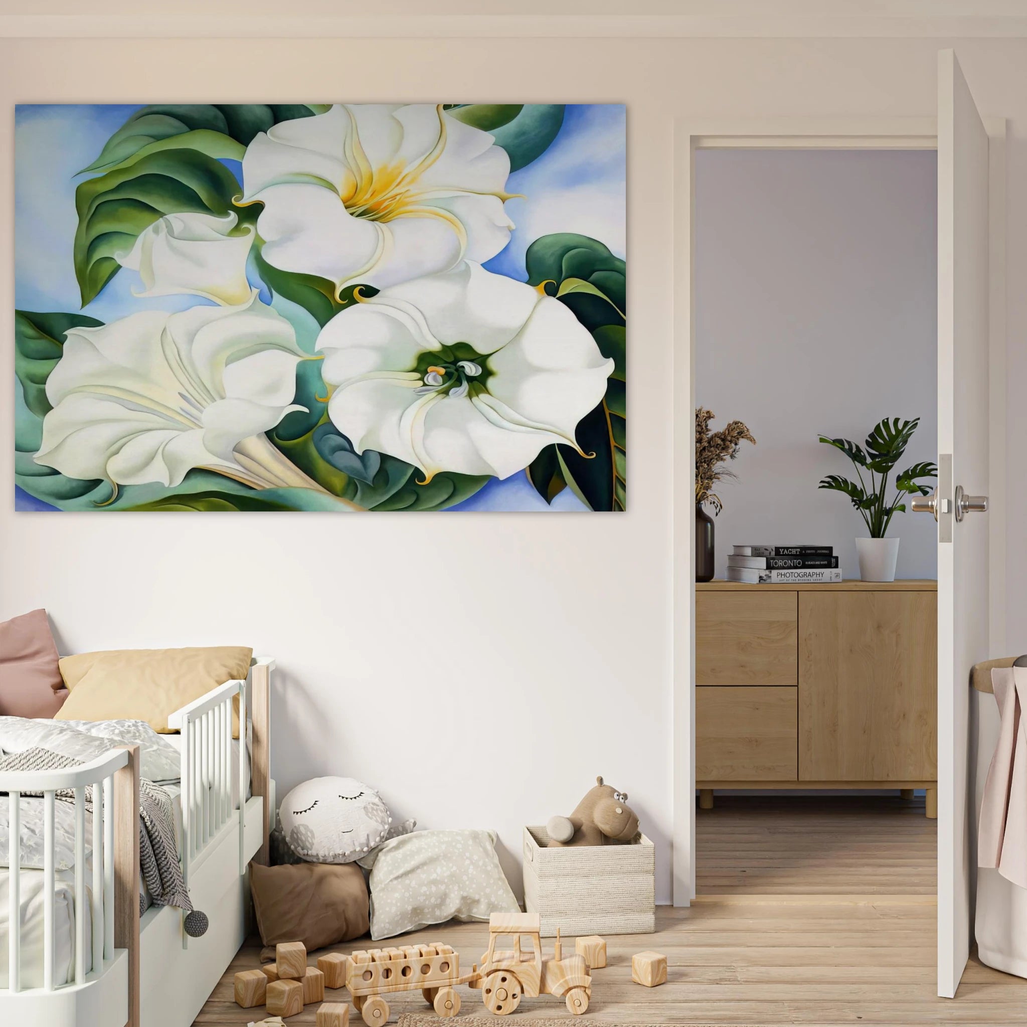 Jimson Weed 3 Poster | Georgia O'Keeffe Poster | Georgia O Keeffe Prints