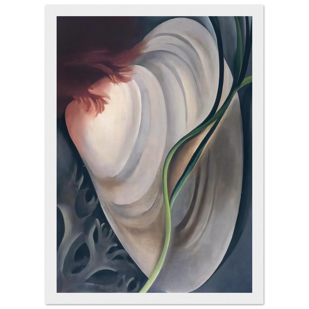 Shell No 2 Framed Poster | Georgia O'Keeffe Framed Prints Wall Art | Georgia O Keeffe Prints