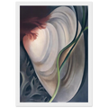 Shell No 2 Framed Poster | Georgia O'Keeffe Framed Prints Wall Art | Georgia O Keeffe Prints