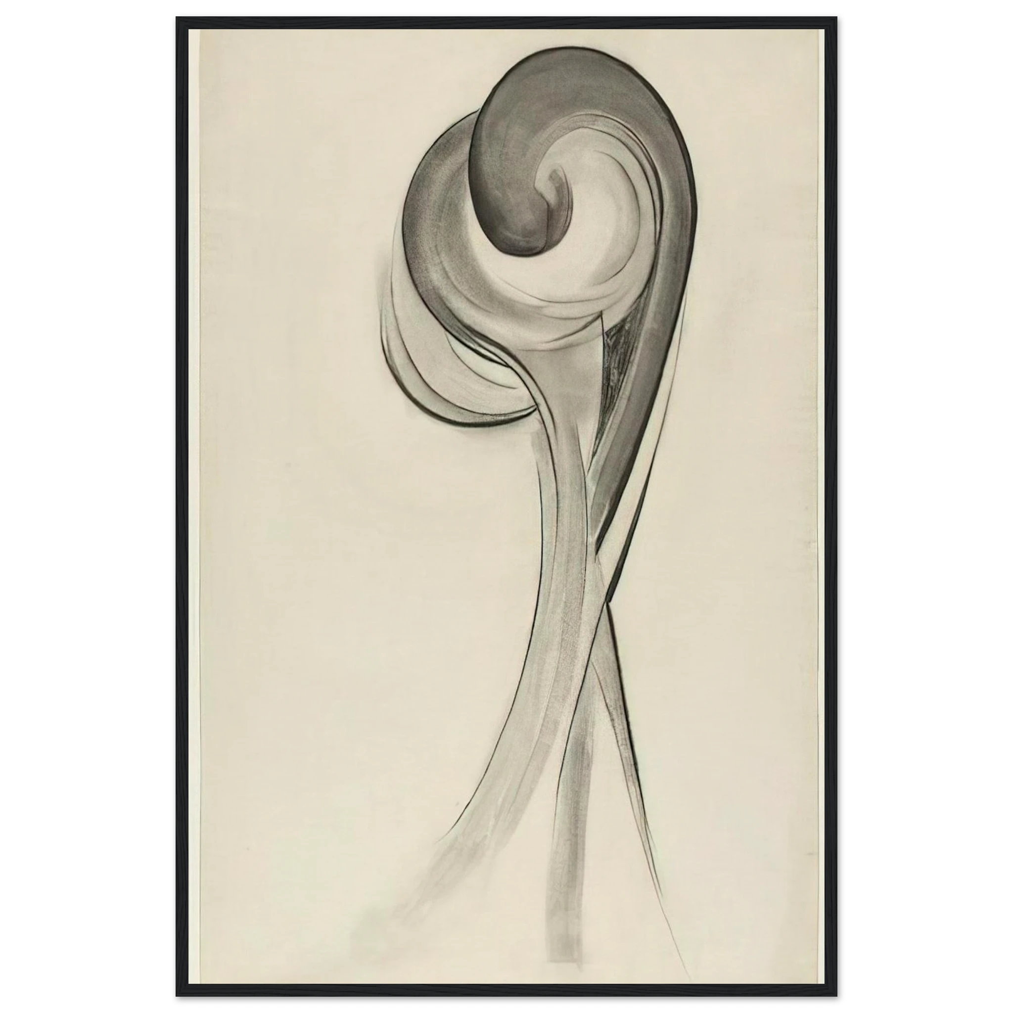 Drawing XII Framed Poster | Georgia O'Keeffe Framed Prints Wall Art | Georgia O Keeffe Prints
