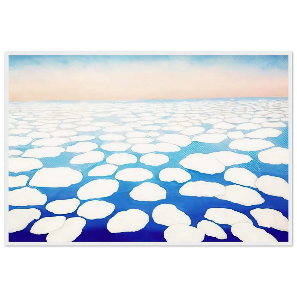 Sky Above the Clouds II Framed Poster | Georgia O'Keeffe Framed Prints Wall Art | Georgia O Keeffe Prints