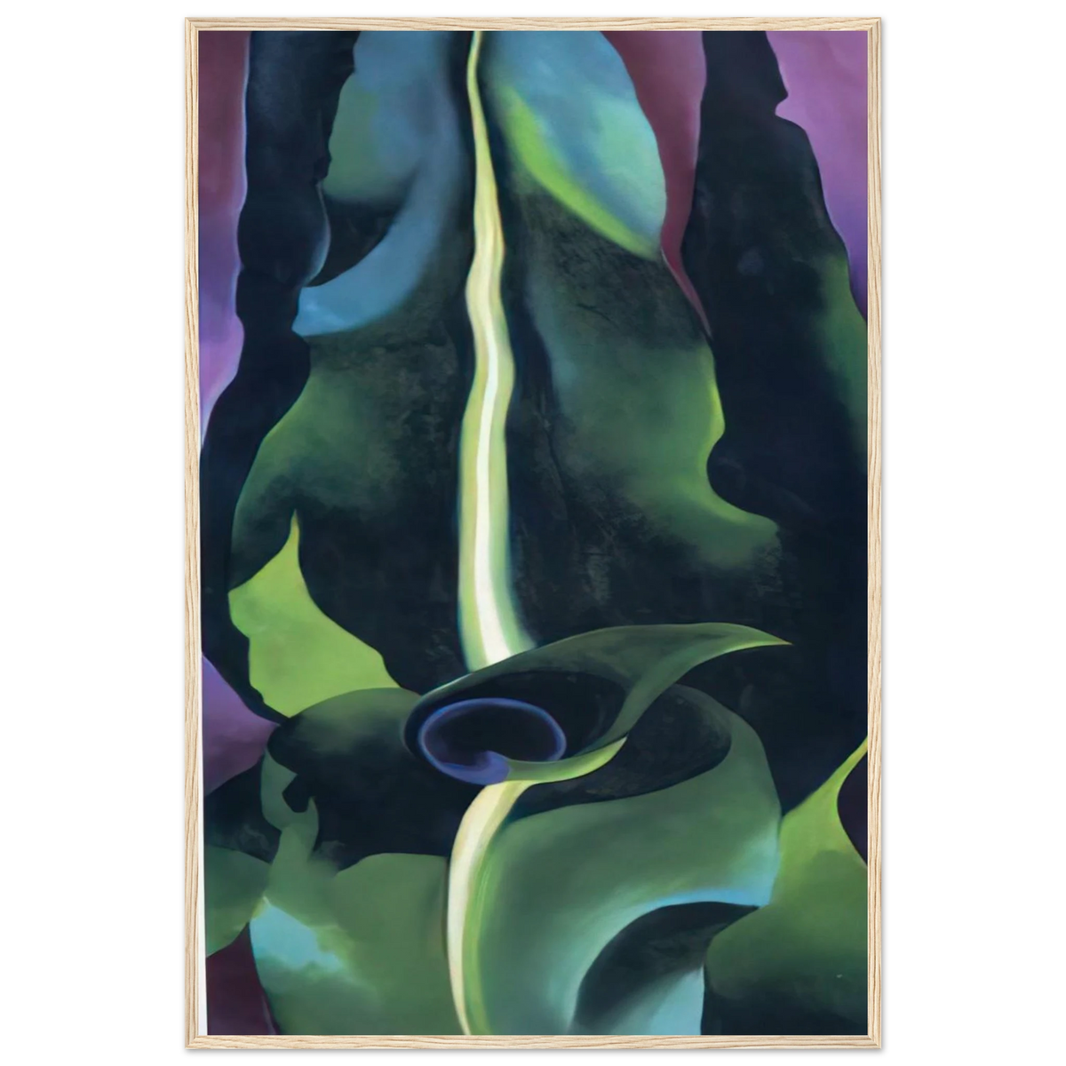 Corn, Dark I Framed Poster | Georgia O'Keeffe Framed Prints Wall Art | Georgia O Keeffe Prints