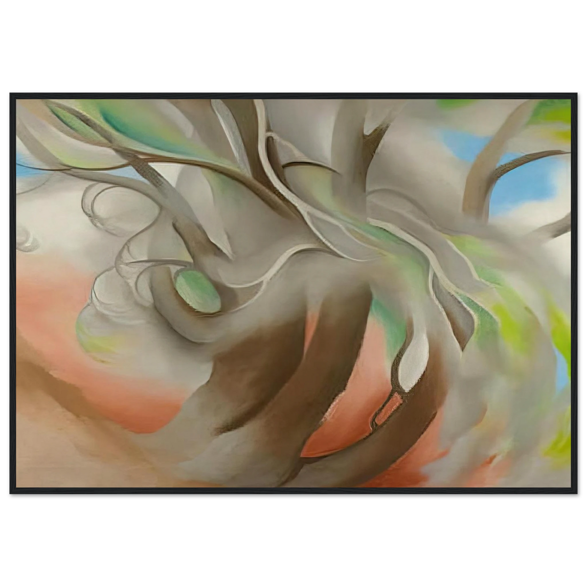 Spring Tree No. II Framed Poster | Georgia O'Keeffe Framed Prints Wall Art | Georgia O Keeffe Prints