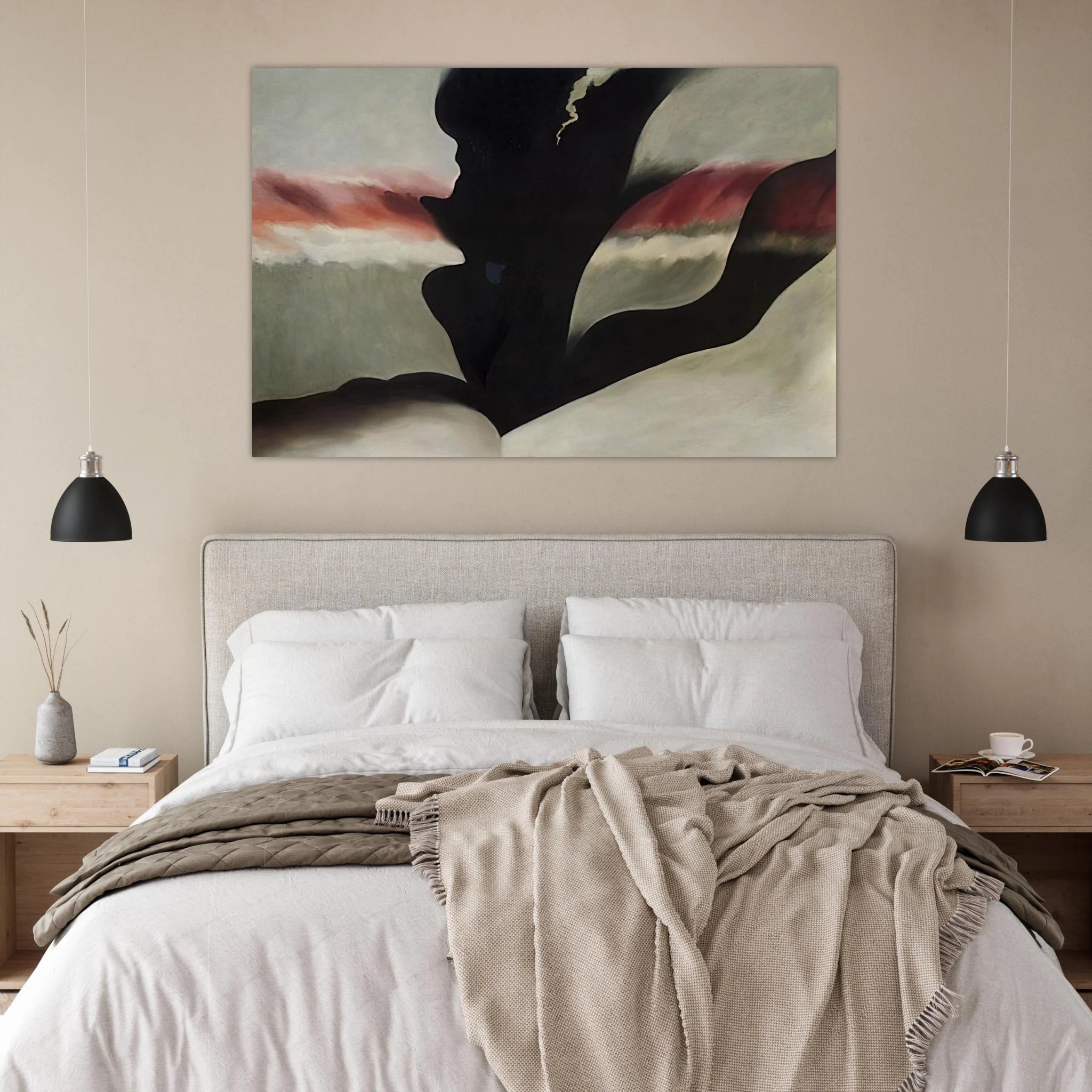 Black Place Green Poster | Georgia O'Keeffe Poster | Georgia O Keeffe Prints