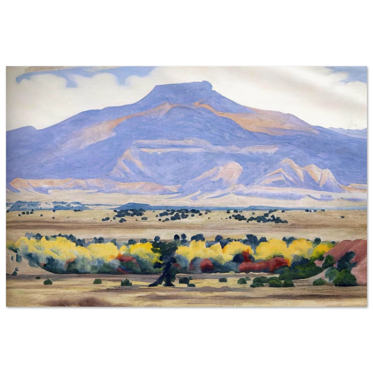 Pedernal Poster | Georgia O'Keeffe Poster | Georgia O Keeffe Prints