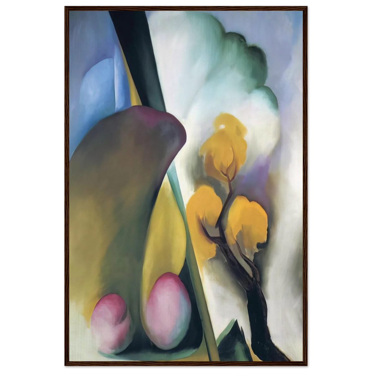 Spring Framed Poster | Georgia O'Keeffe Framed Prints Wall Art | Georgia O Keeffe Prints
