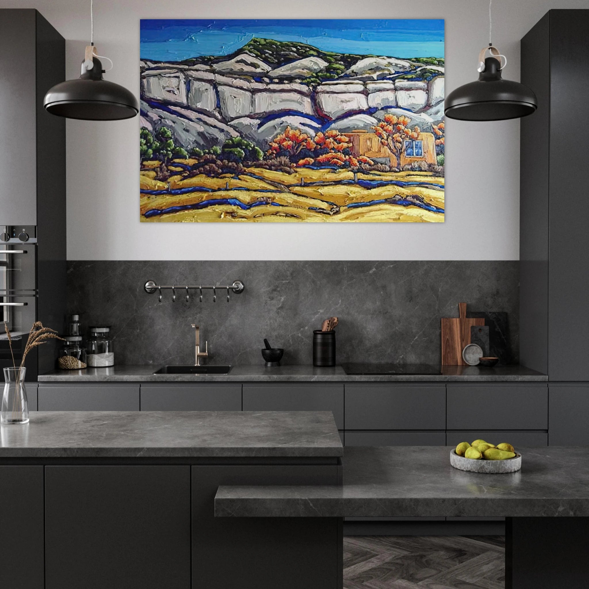 Ghost Ranch Painting Poster | Georgia O'Keeffe Poster | Georgia O Keeffe Prints