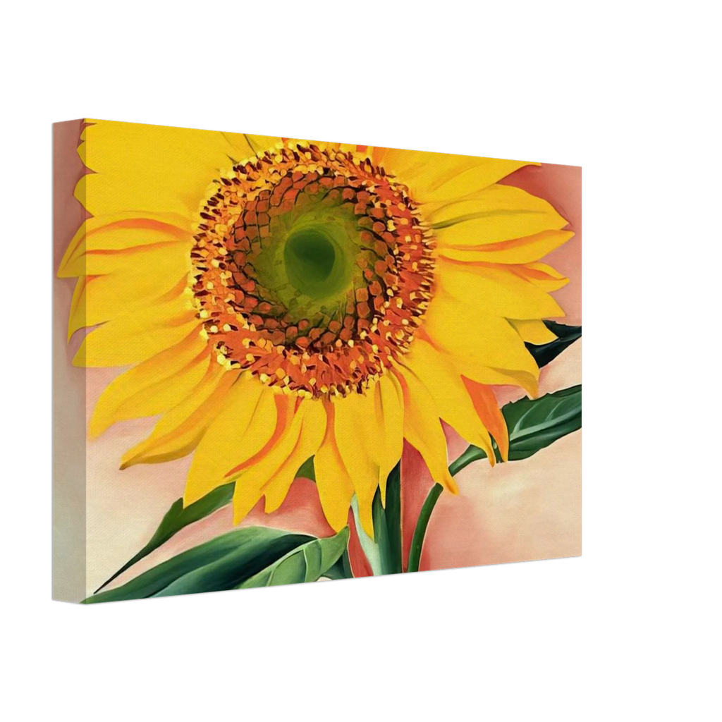 A Sunflower from Maggie Canvas | Georgia O'Keeffe Canvas | Georgia O Keeffe Prints