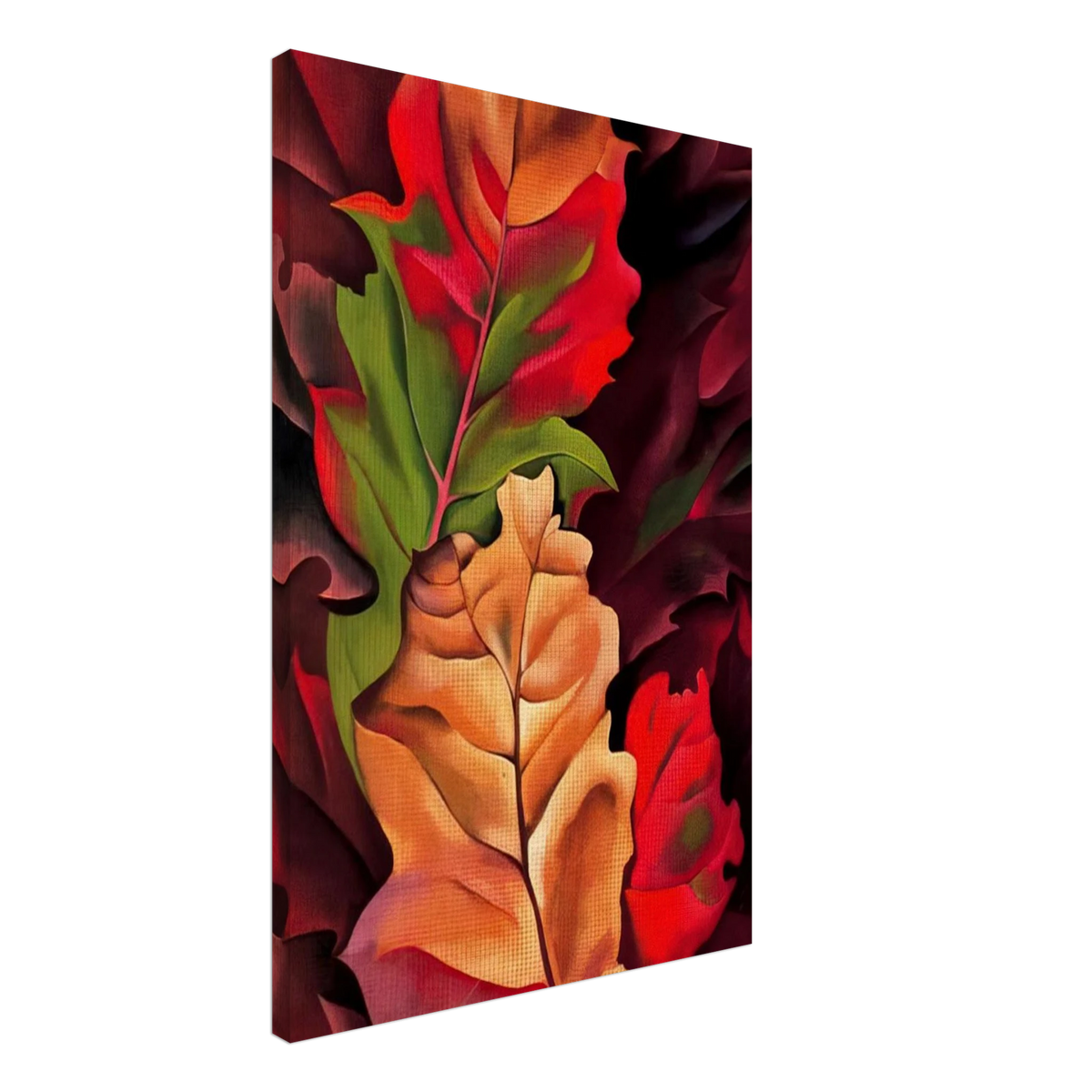 Autumn Leaves - Lake George, N.Y. Canvas | Georgia O'Keeffe Canvas | Georgia O Keeffe Prints