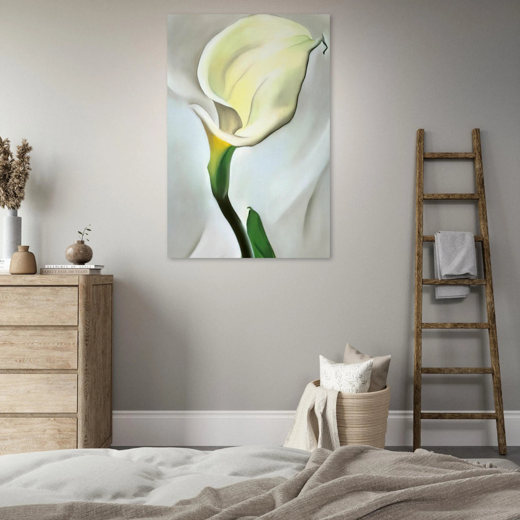 Calla Lily Turned Away Poster | Georgia O'Keeffe Poster | Georgia O Keeffe Prints