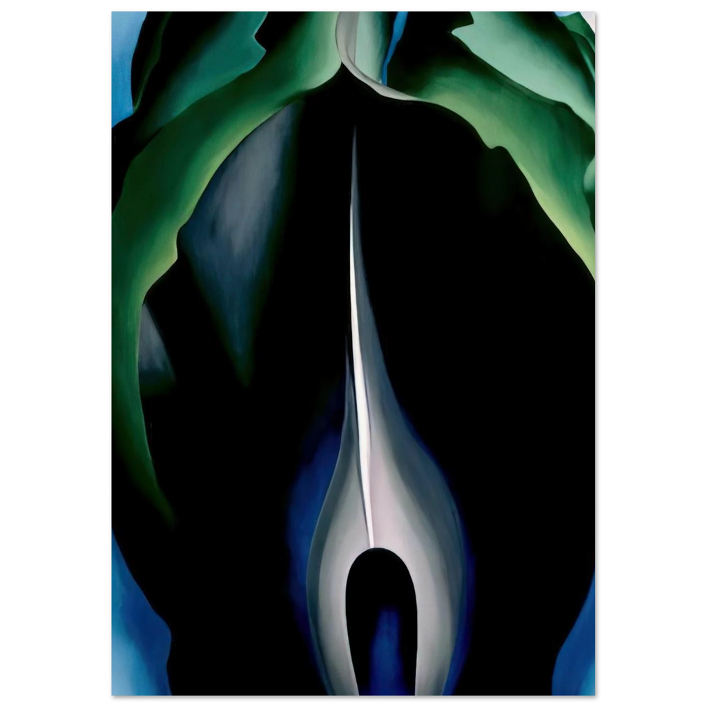 Jack-in-the-Pulpit No. IV Poster | Georgia O'Keeffe Poster | Georgia O Keeffe Prints
