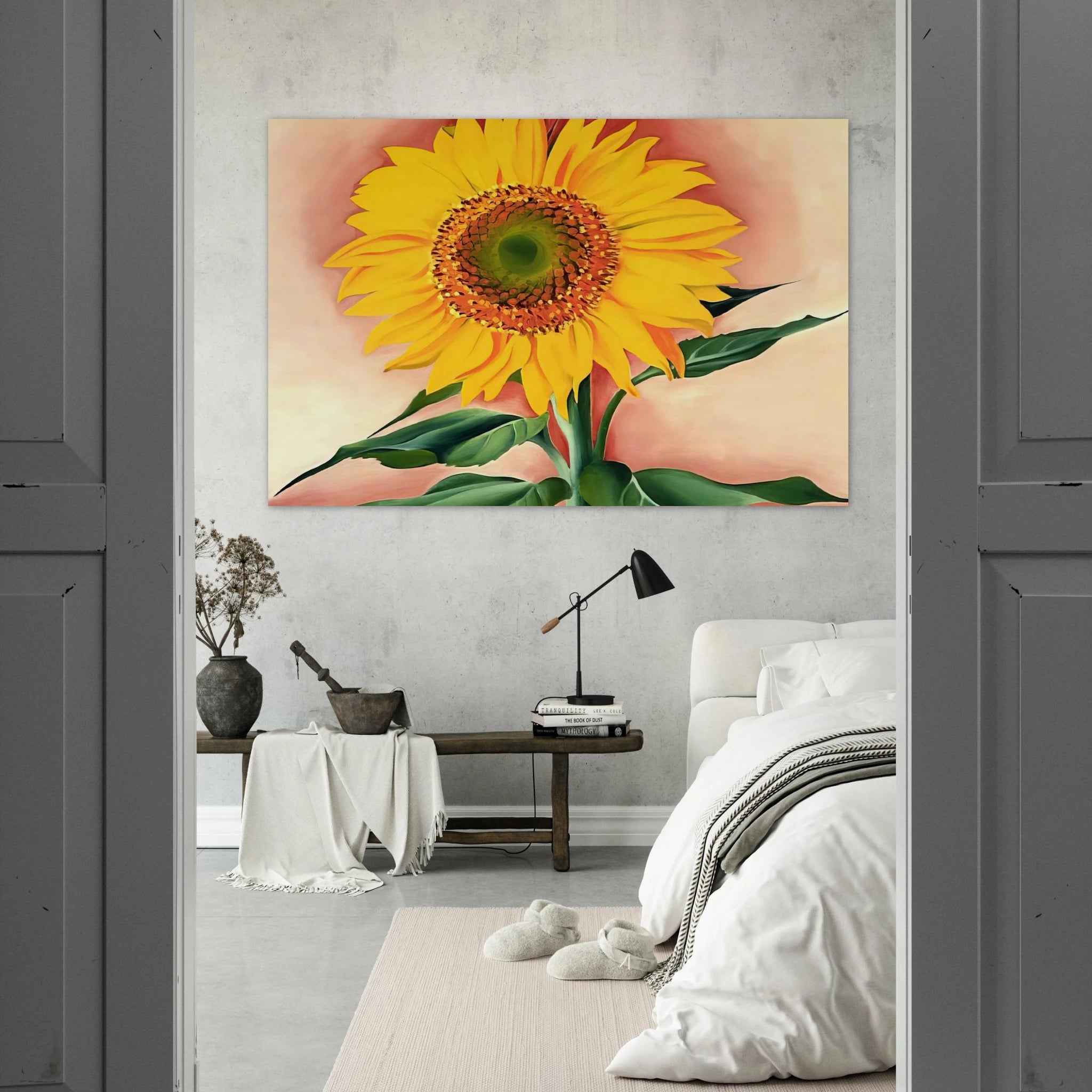 A Sunflower from Maggie Poster | Georgia O'Keeffe Poster | Georgia O Keeffe Prints