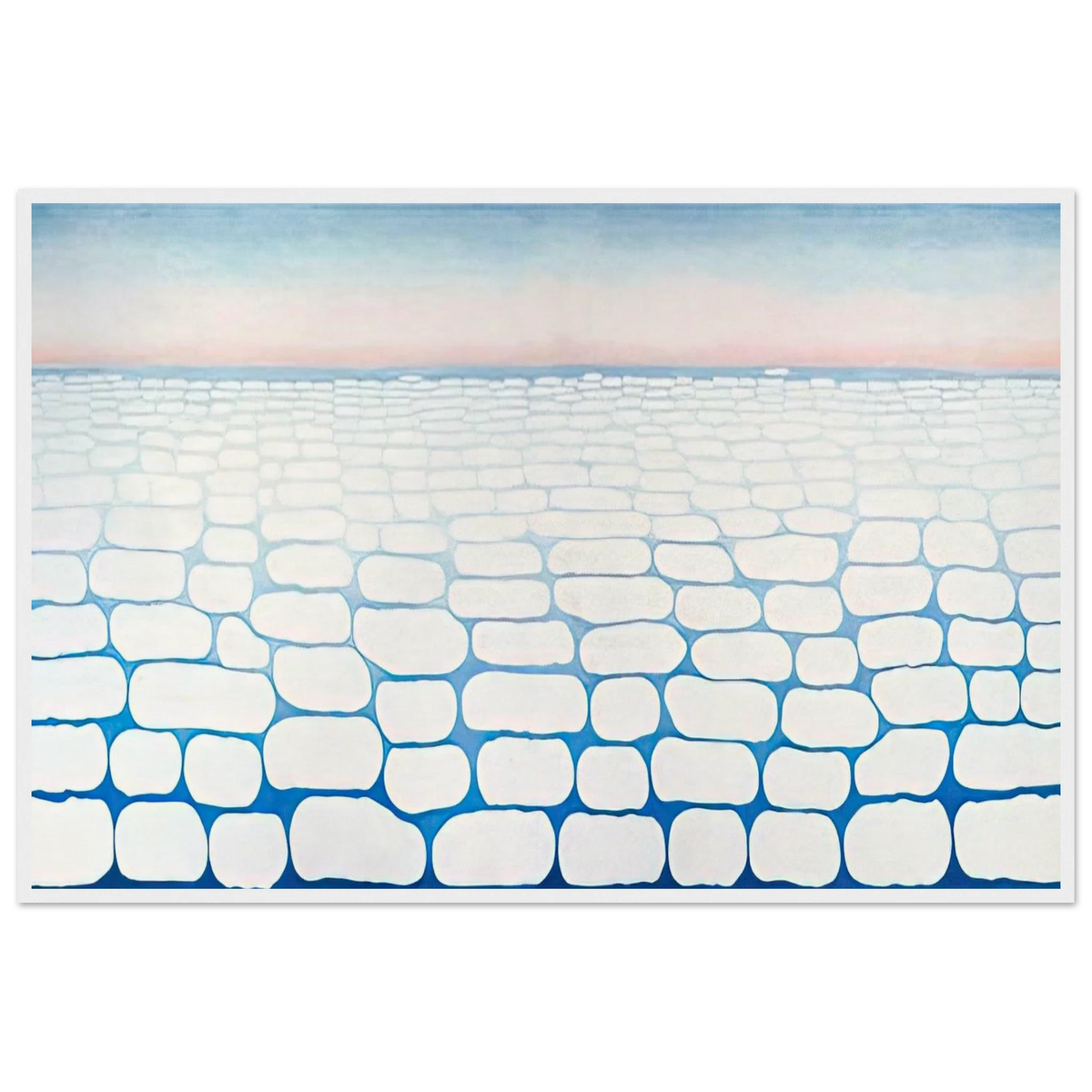 Sky Above Clouds IV Framed Poster | Georgia O'Keeffe Framed Prints Wall Art | Georgia O Keeffe Prints