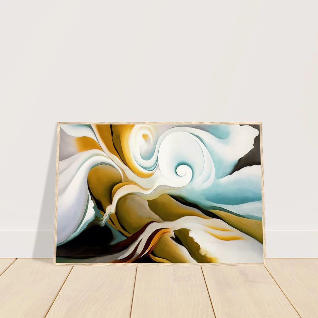 Nature Forms Gasp Framed Poster | Georgia O'Keeffe Framed Prints Wall Art | Georgia O Keeffe Prints