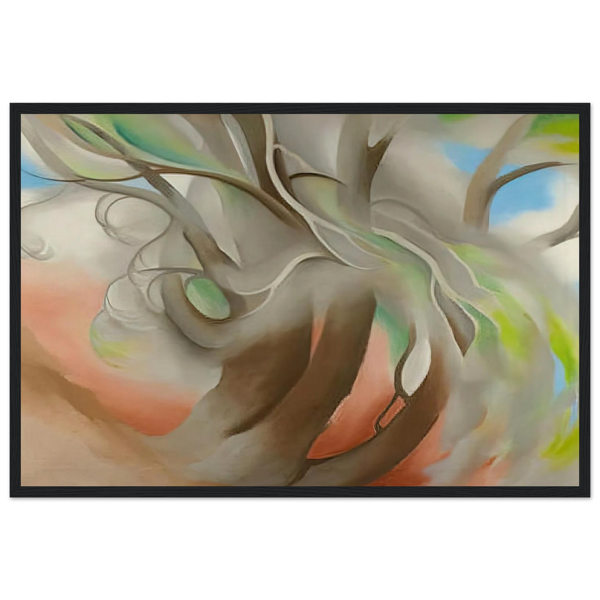 Spring Tree No. II Framed Poster | Georgia O'Keeffe Framed Prints Wall Art | Georgia O Keeffe Prints