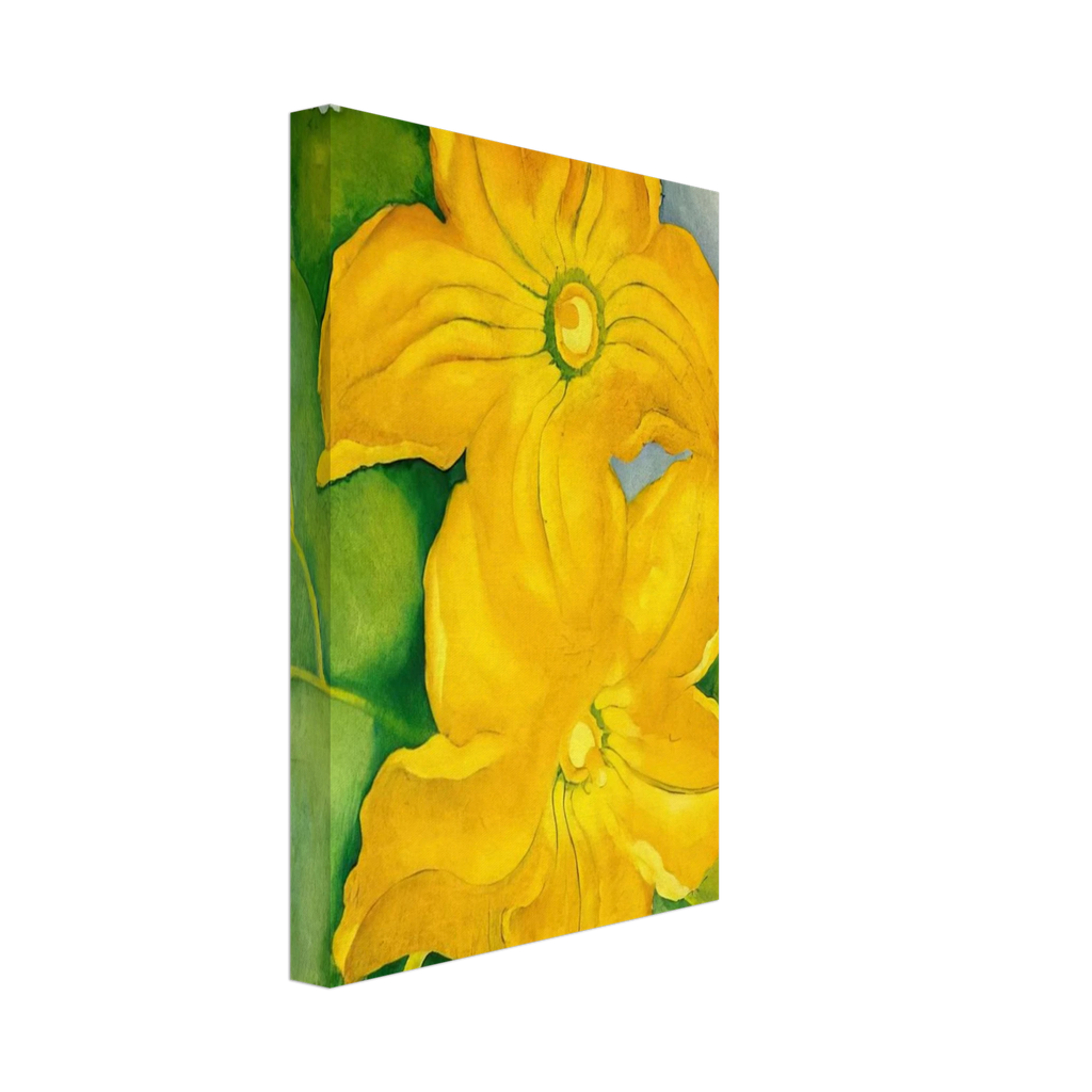 Squash Blossoms I Canvas | Georgia O'Keeffe Canvas | Georgia O Keeffe Prints
