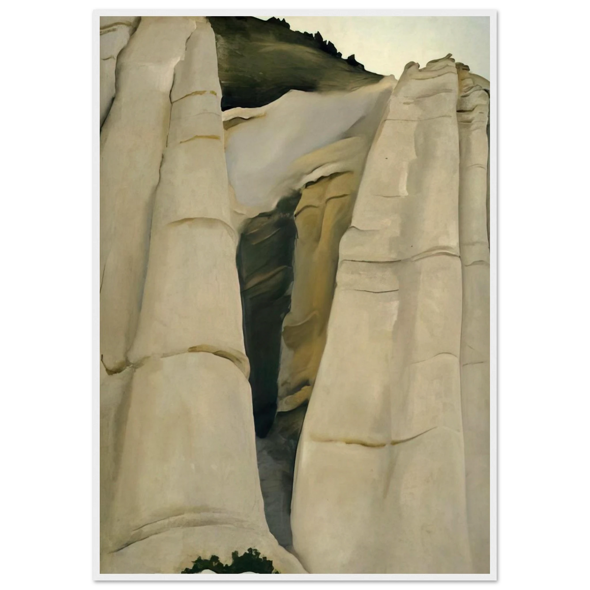 From the White Place Framed Poster | Georgia O'Keeffe Framed Prints Wall Art | Georgia O Keeffe Prints