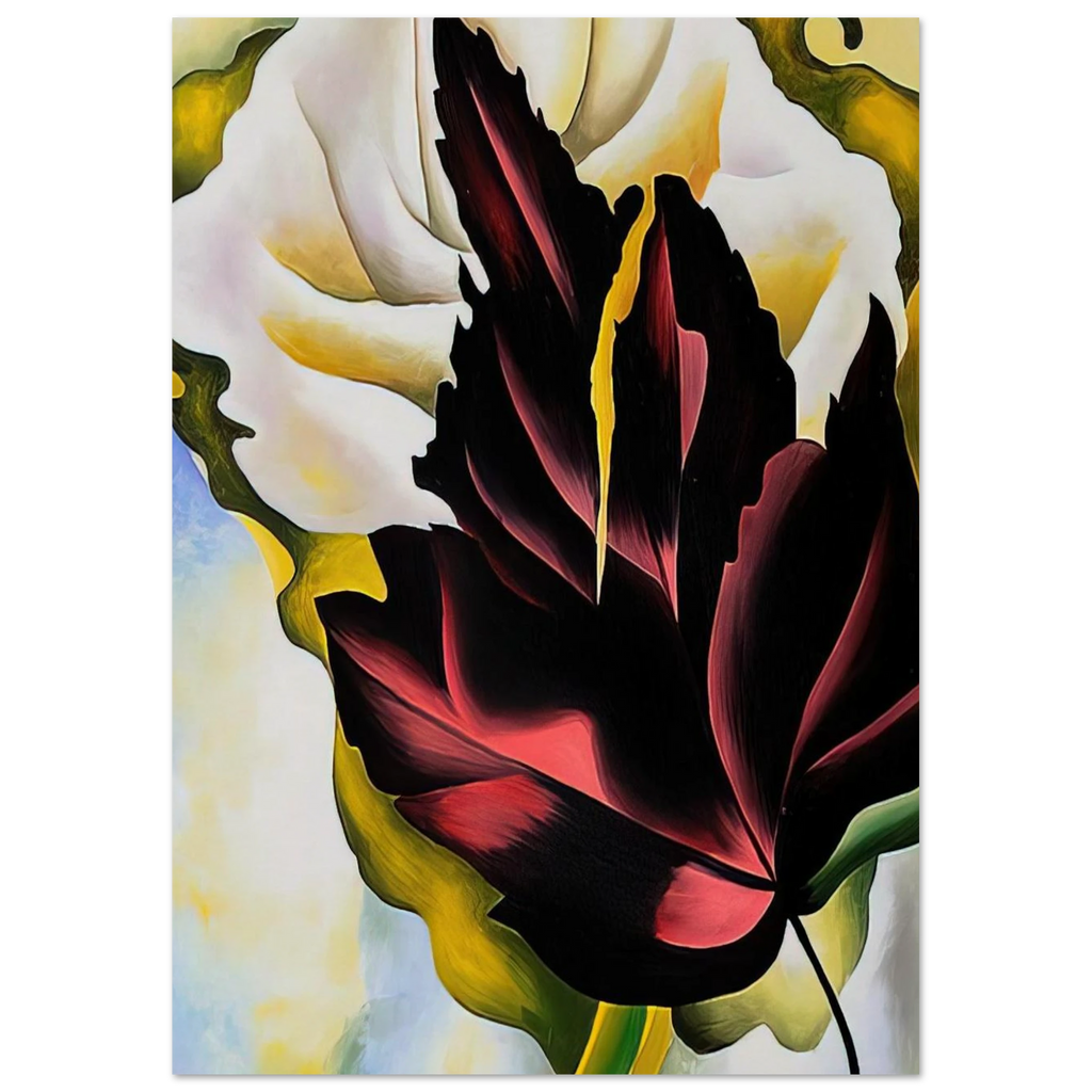Pattern Leaves Poster | Georgia O'Keeffe Poster | Georgia O Keeffe Prints