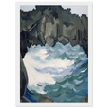 Black Lava Bridge, Hana Coast-No. I Framed Poster | Georgia O'Keeffe Framed Prints Wall Art | Georgia O Keeffe Prints