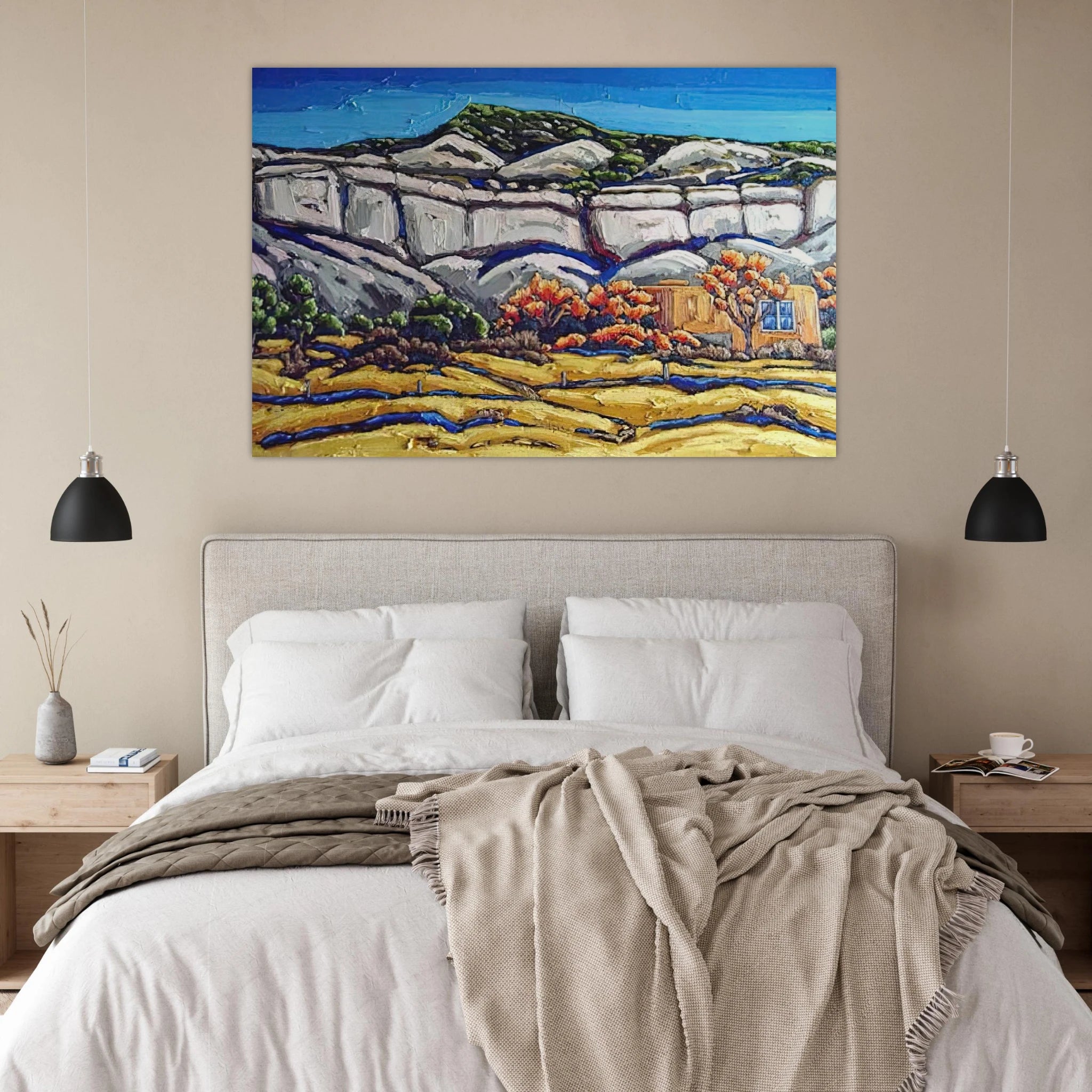 Ghost Ranch Painting Poster | Georgia O'Keeffe Poster | Georgia O Keeffe Prints