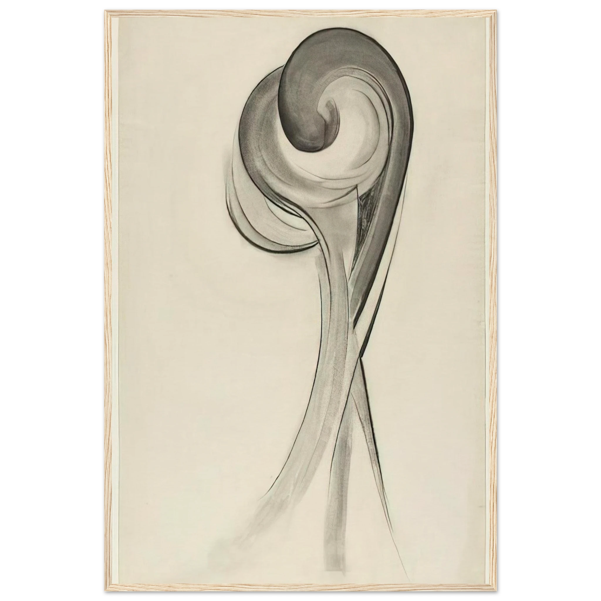 Drawing XII Framed Poster | Georgia O'Keeffe Framed Prints Wall Art | Georgia O Keeffe Prints