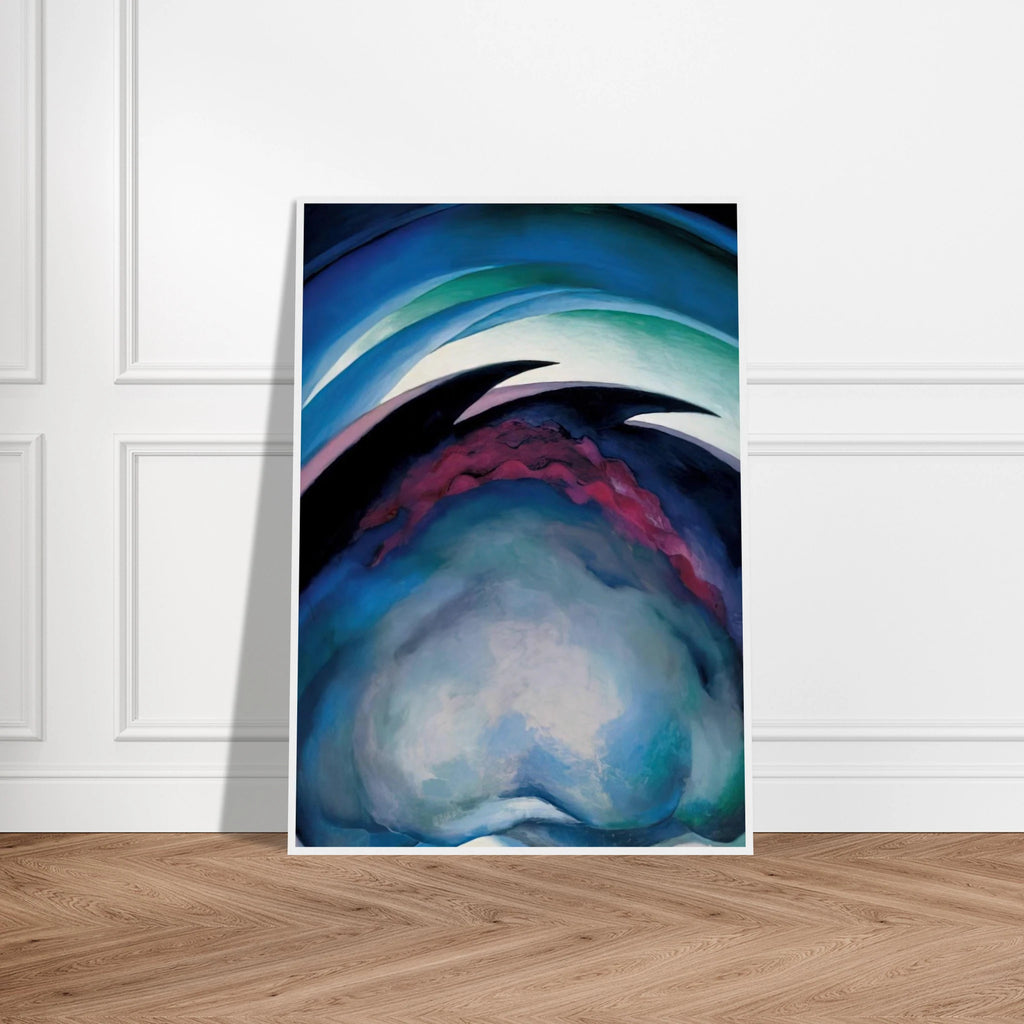 From the Plains I Framed Poster | Georgia O'Keeffe Framed Prints Wall Art | Georgia O Keeffe Prints
