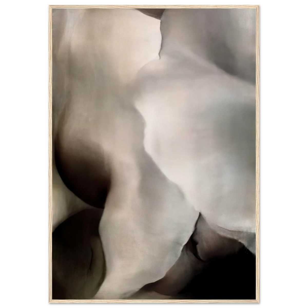 Dark Iris ?3 Framed Poster | Georgia O'Keeffe Framed Prints Wall Art | Georgia O Keeffe Prints
