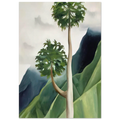 Papaya Tree-Iao Valley Poster | Georgia O'Keeffe Poster | Georgia O Keeffe Prints