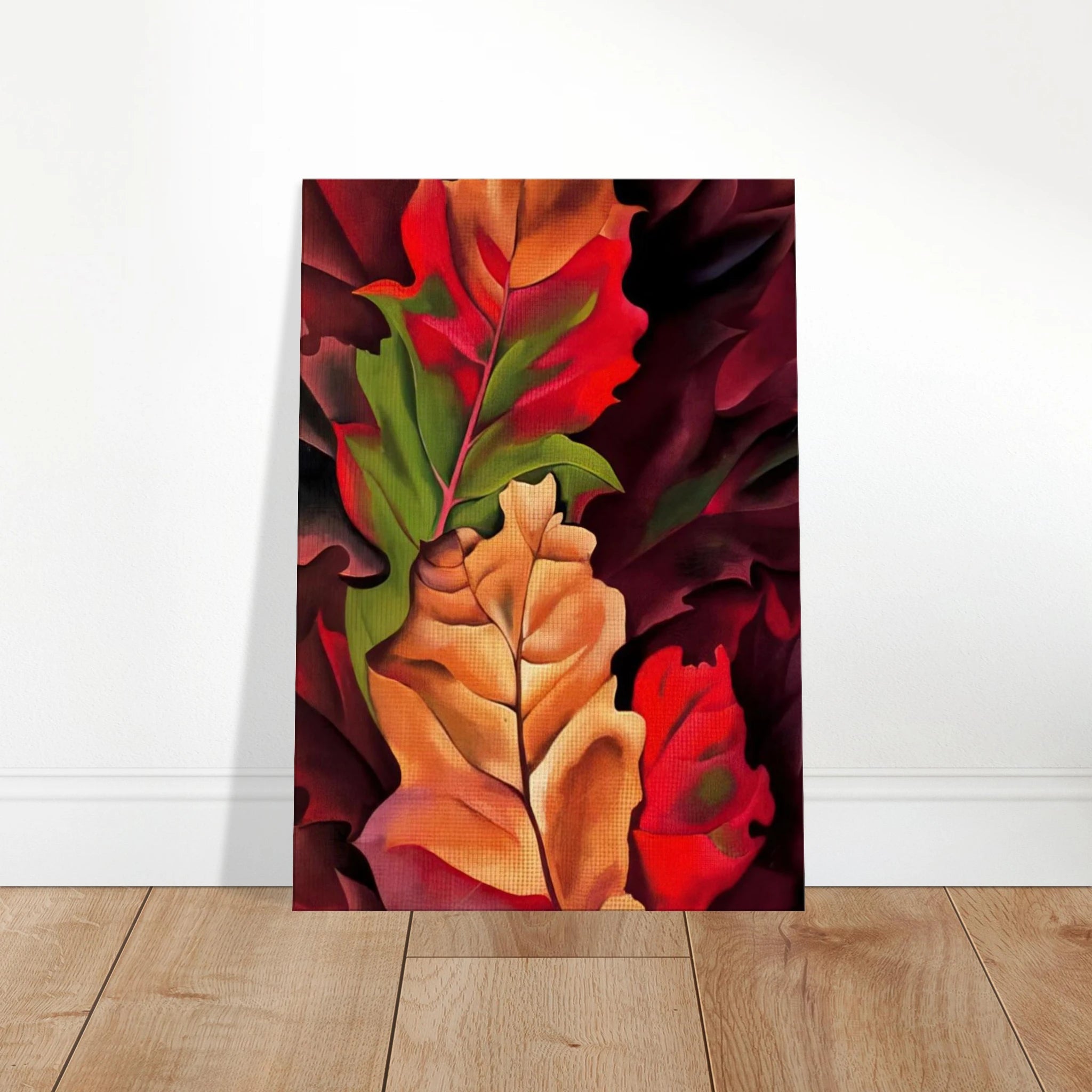 Autumn Leaves - Lake George, N.Y. Canvas | Georgia O'Keeffe Canvas | Georgia O Keeffe Prints