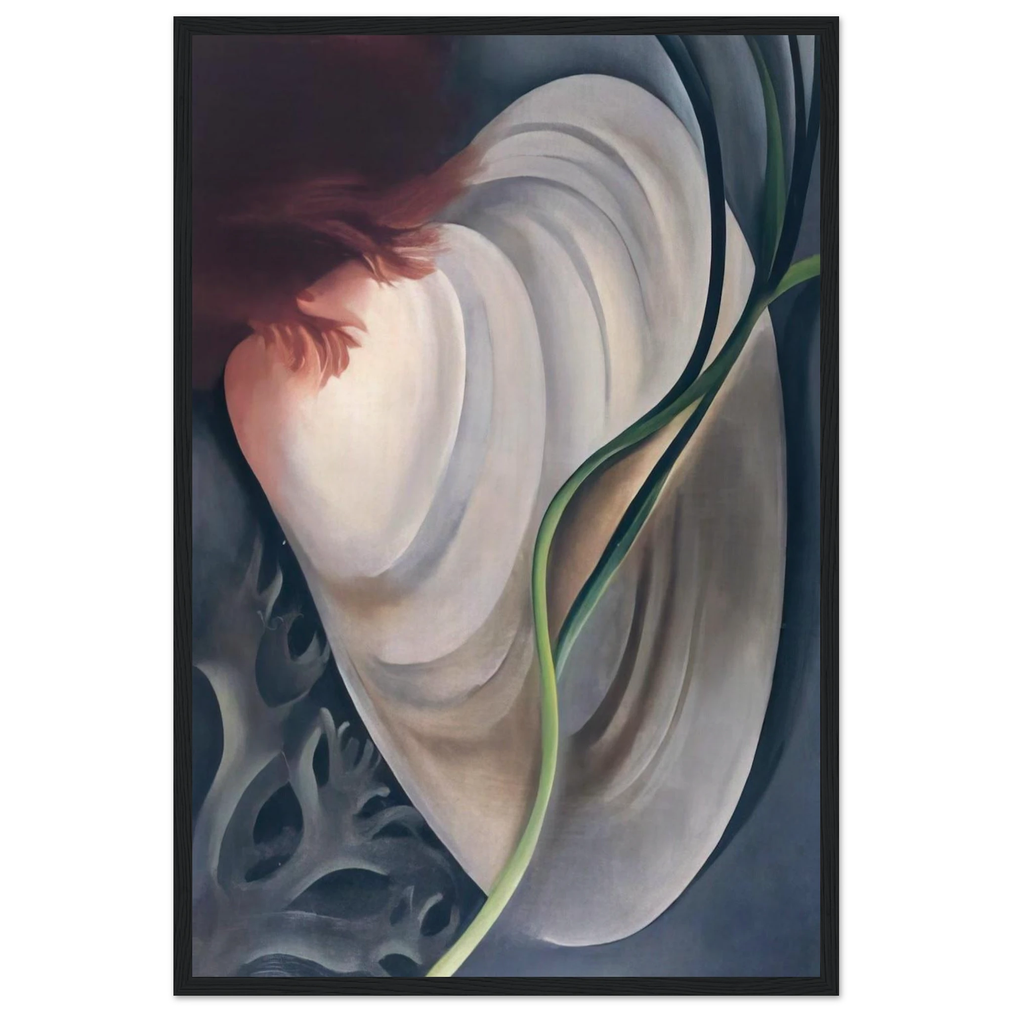Shell No 2 Framed Poster | Georgia O'Keeffe Framed Prints Wall Art | Georgia O Keeffe Prints
