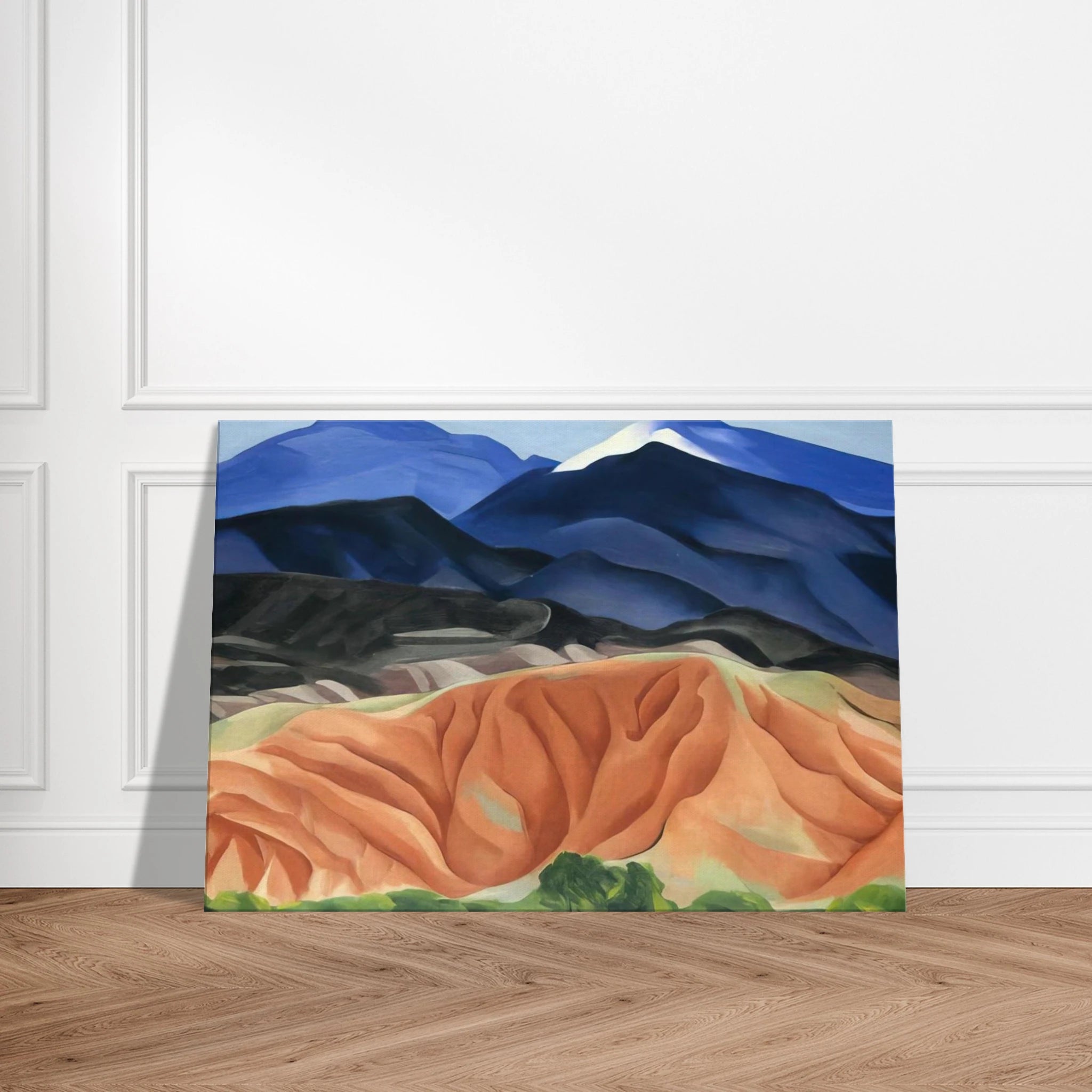 Black Mesa Landscape, New Mexico - Out Back of Mary`s II Canvas | Georgia O'Keeffe Canvas | Georgia O Keeffe Prints