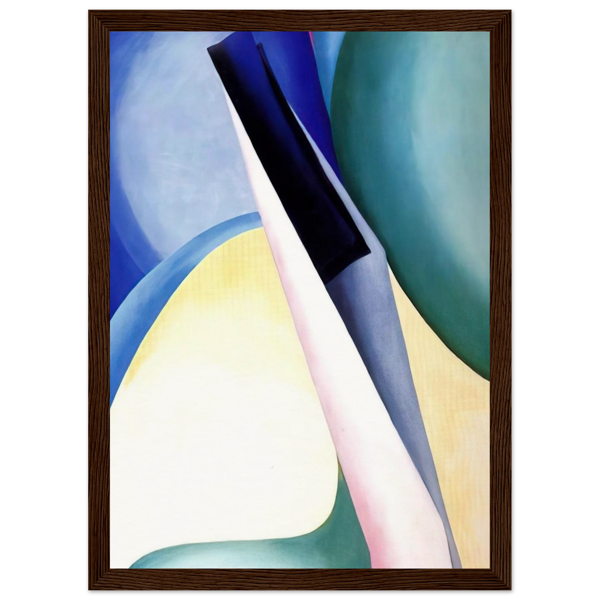 Black Spot No. 2 Framed Poster | Georgia O'Keeffe Framed Prints Wall Art | Georgia O Keeffe Prints